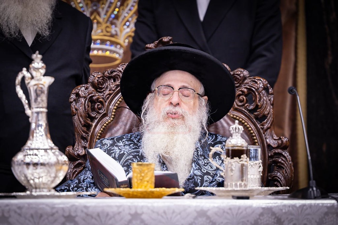 הילולא קדישא בצאנז קלויזנבורג