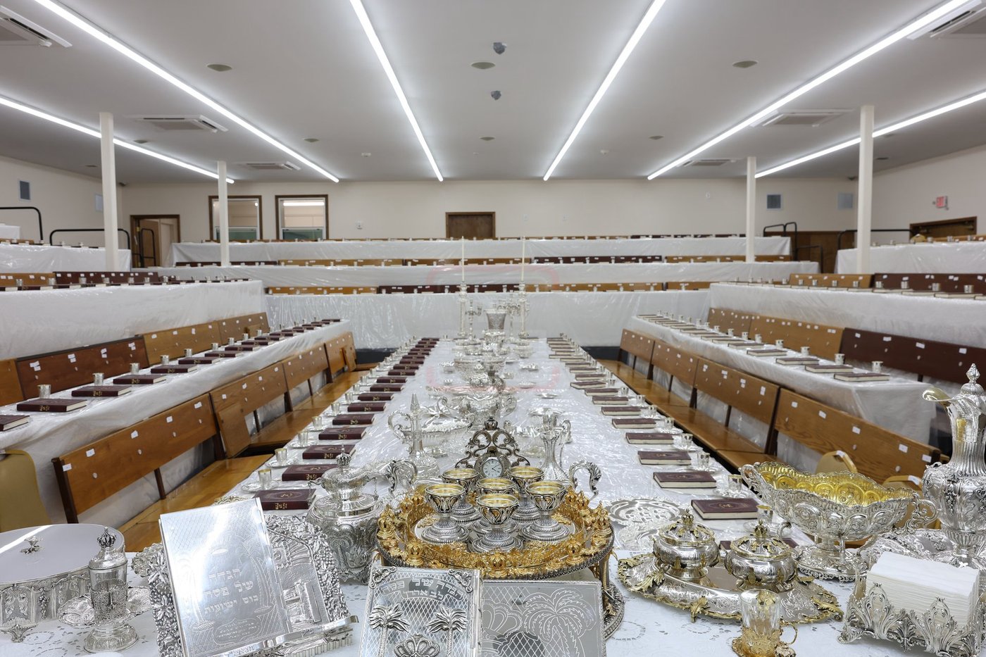 שולחן ליל הסדר של האדמו"ר מסאטמר