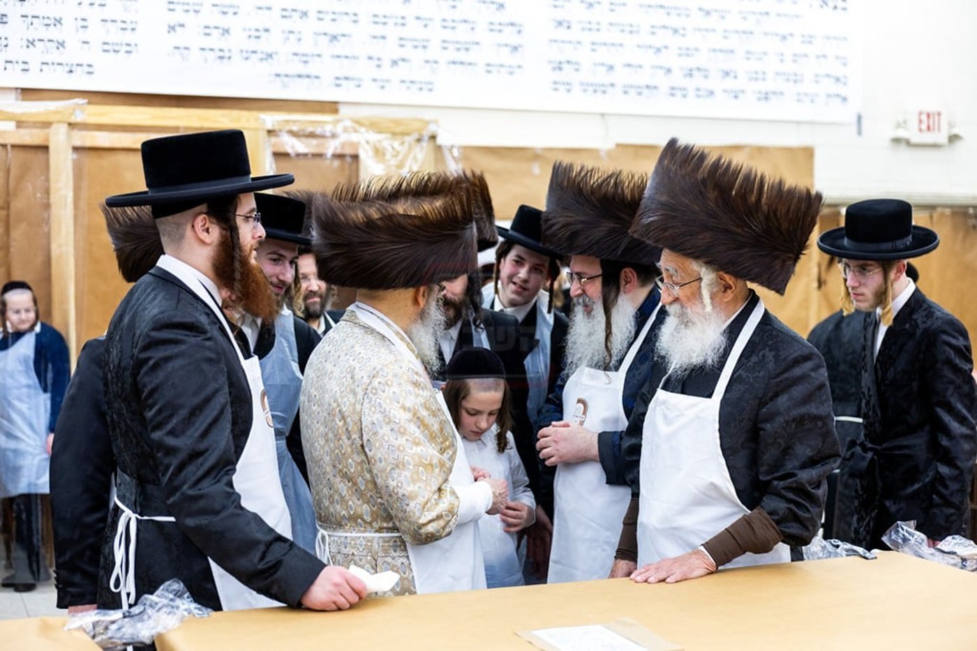 האדמו"ר מסאטמר באפיית מצות מצווה