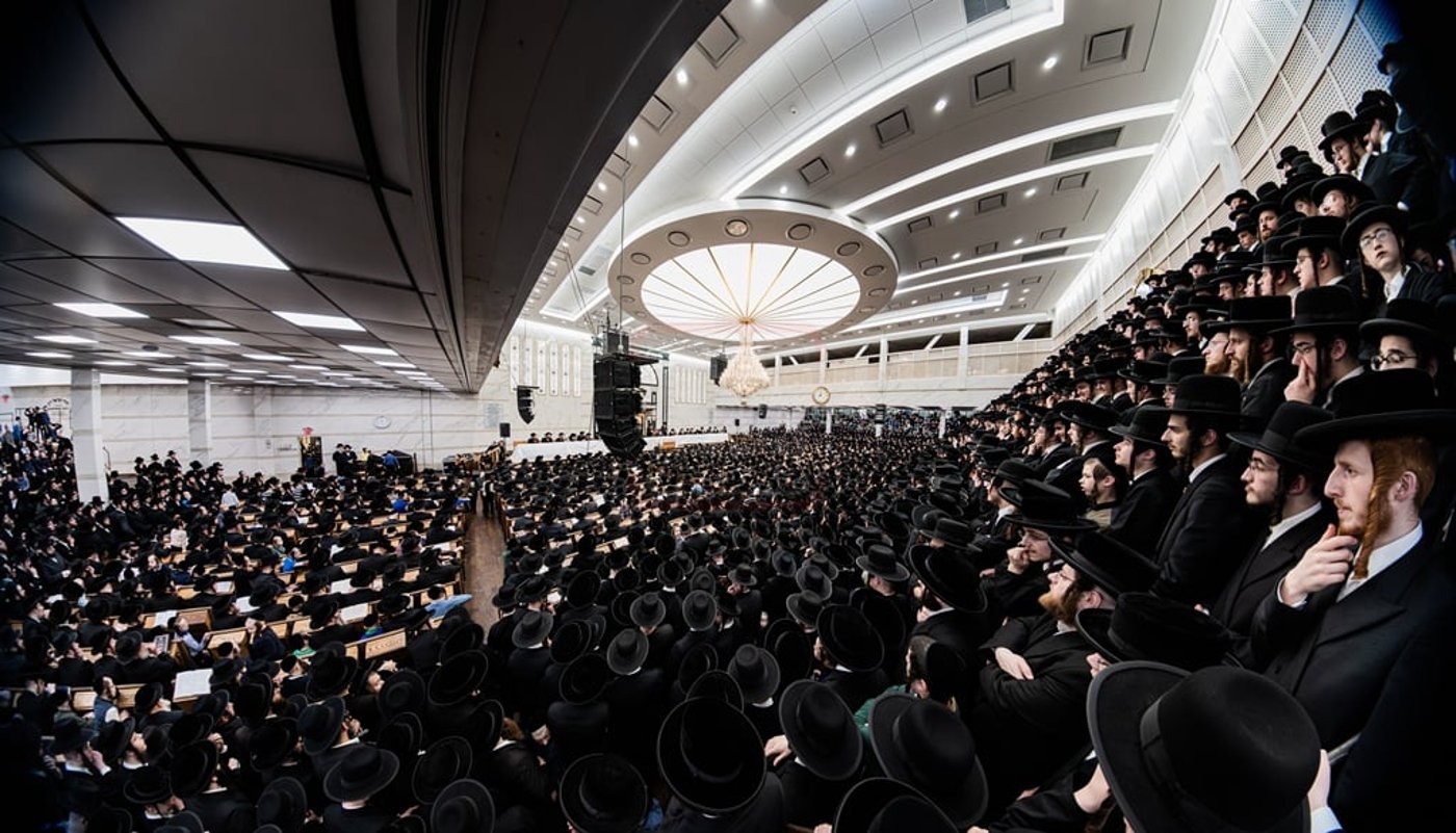 האדמו"ר מסאטמר בשאיבת מים שלנו