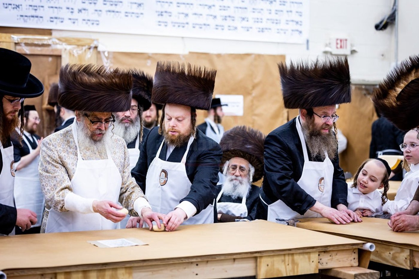 האדמו"ר מסאטמר באפיית מצות מצווה