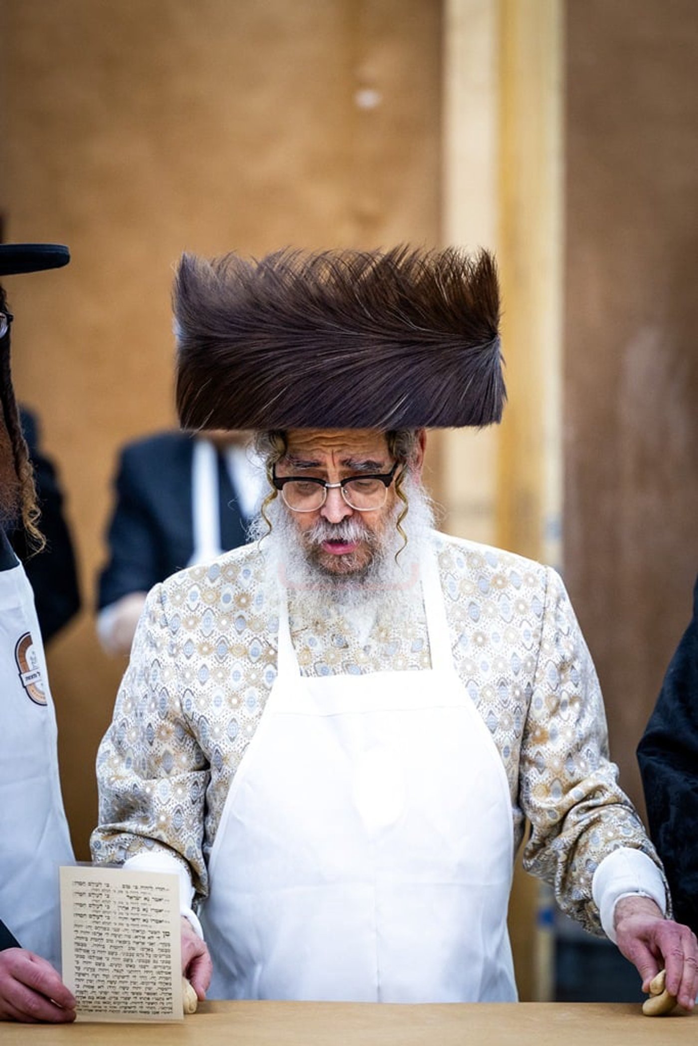 האדמו"ר מסאטמר באפיית מצות מצווה