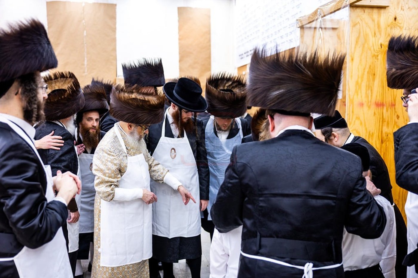 האדמו"ר מסאטמר באפיית מצות מצווה