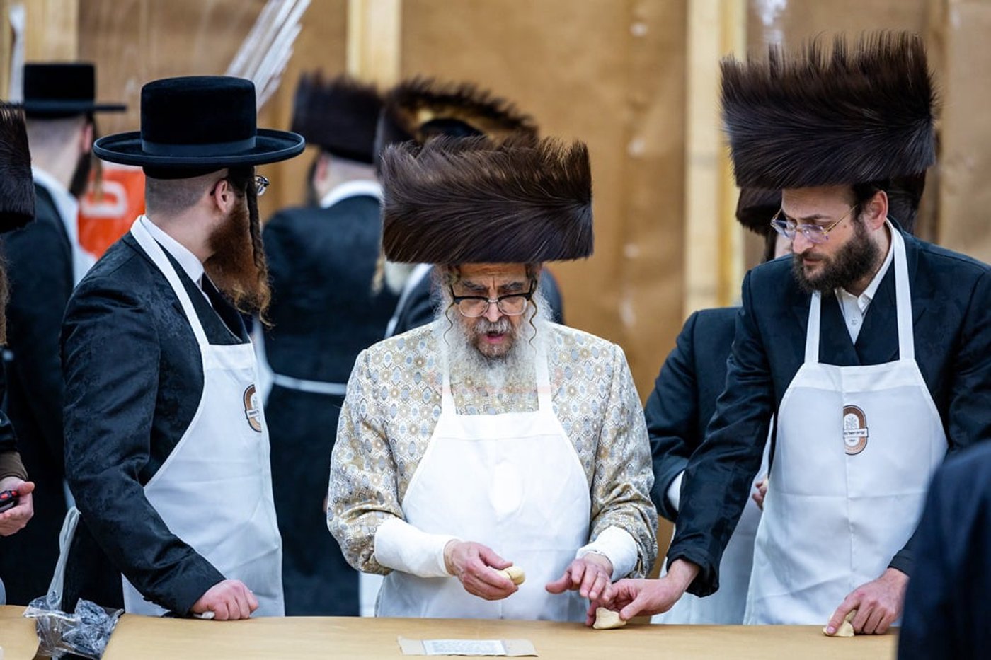 האדמו"ר מסאטמר באפיית מצות מצווה