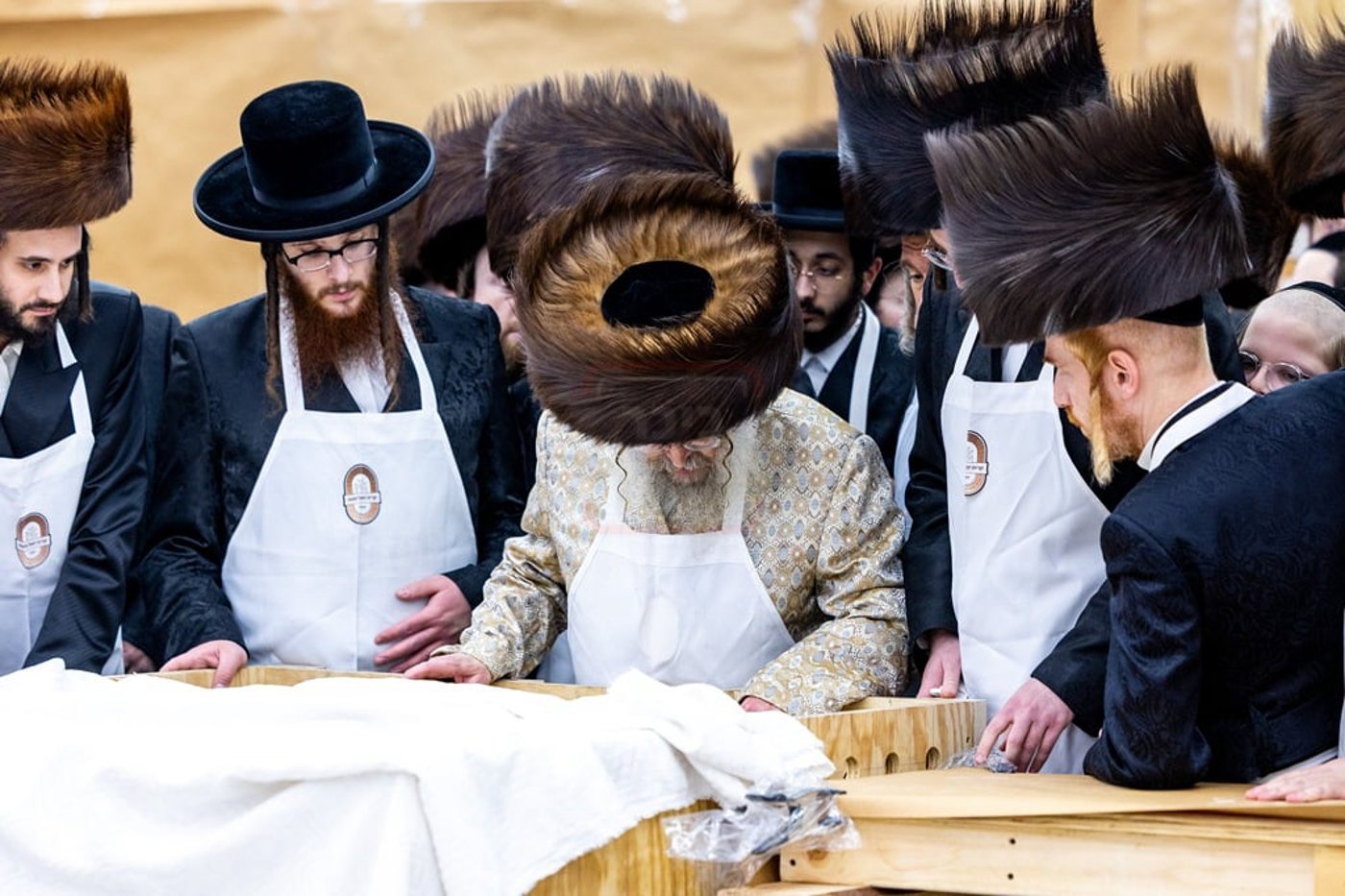 האדמו"ר מסאטמר באפיית מצות מצווה