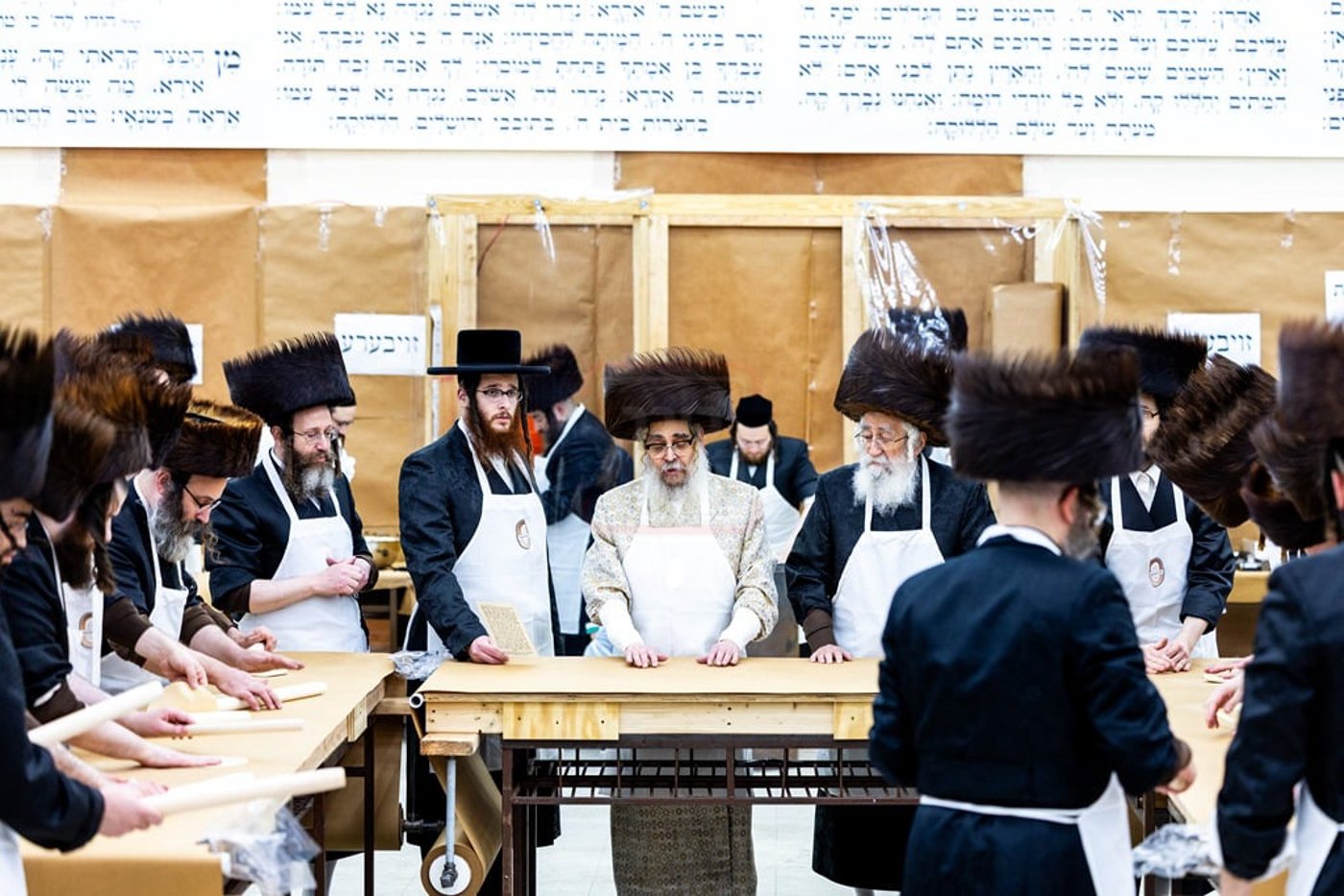 האדמו"ר מסאטמר באפיית מצות מצווה