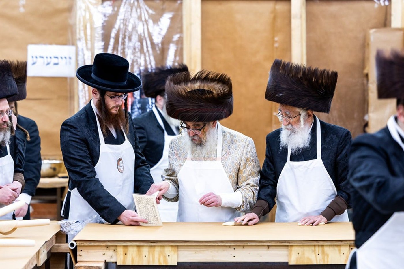 האדמו"ר מסאטמר באפיית מצות מצווה