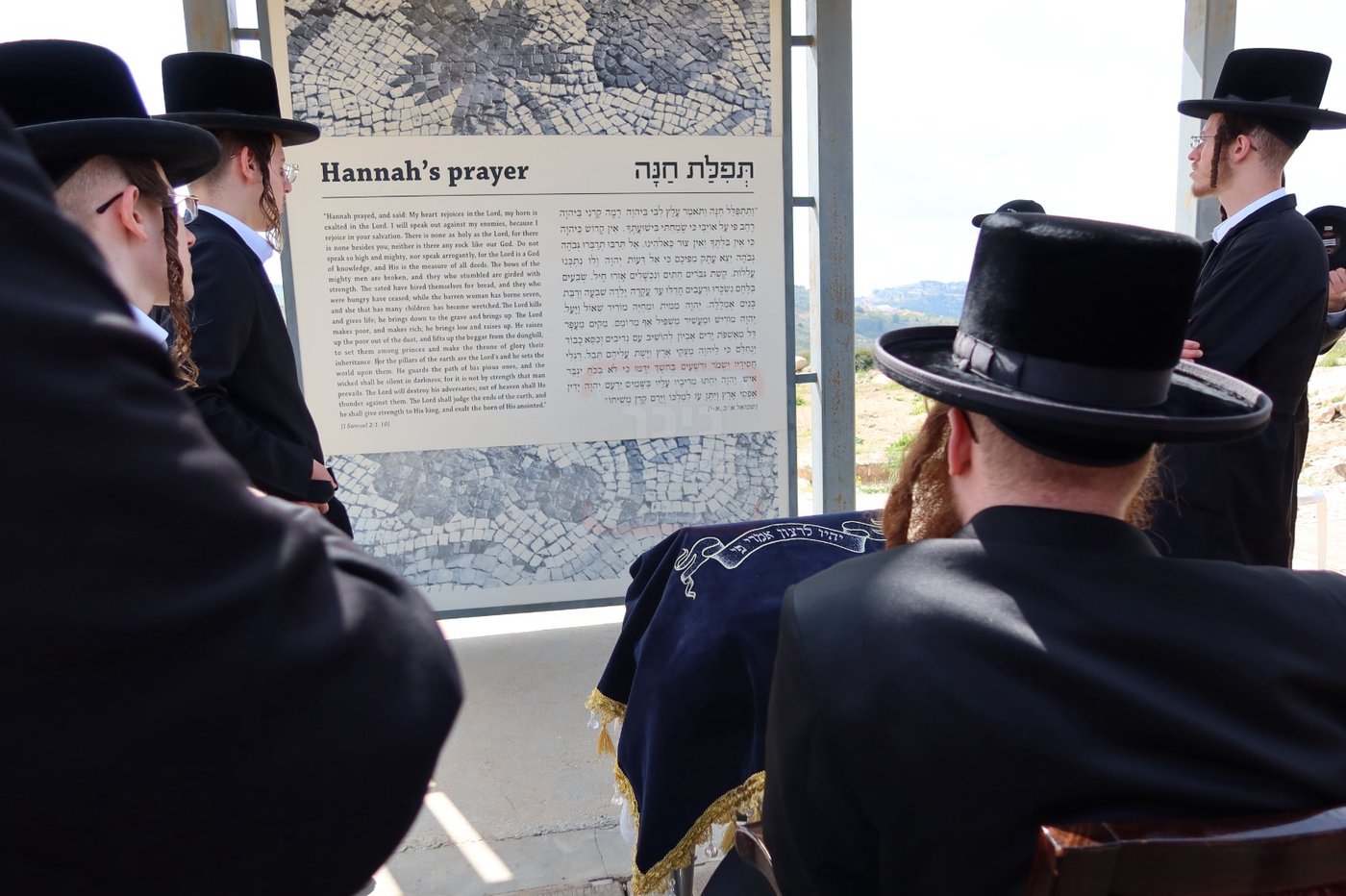 האדמו"ר מקאליב במשכן שילה