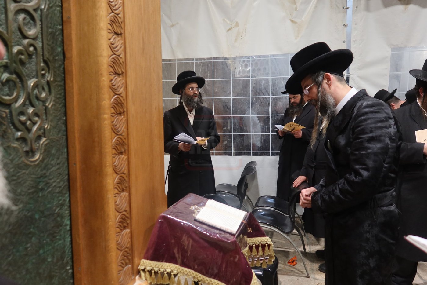 חסידי זוועהיל בעיר האבות חברון