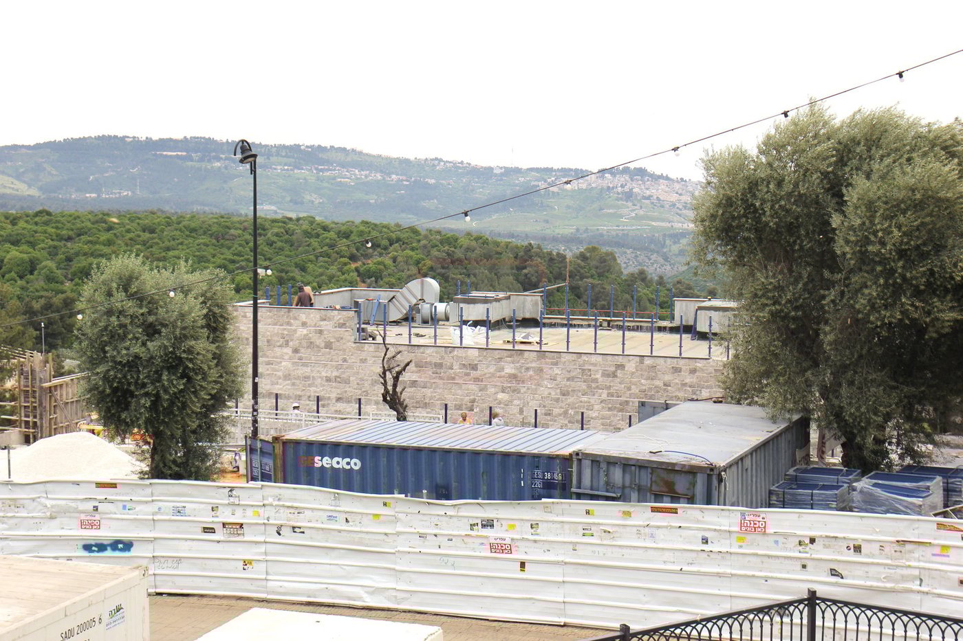 הפסקת העבודות במירון