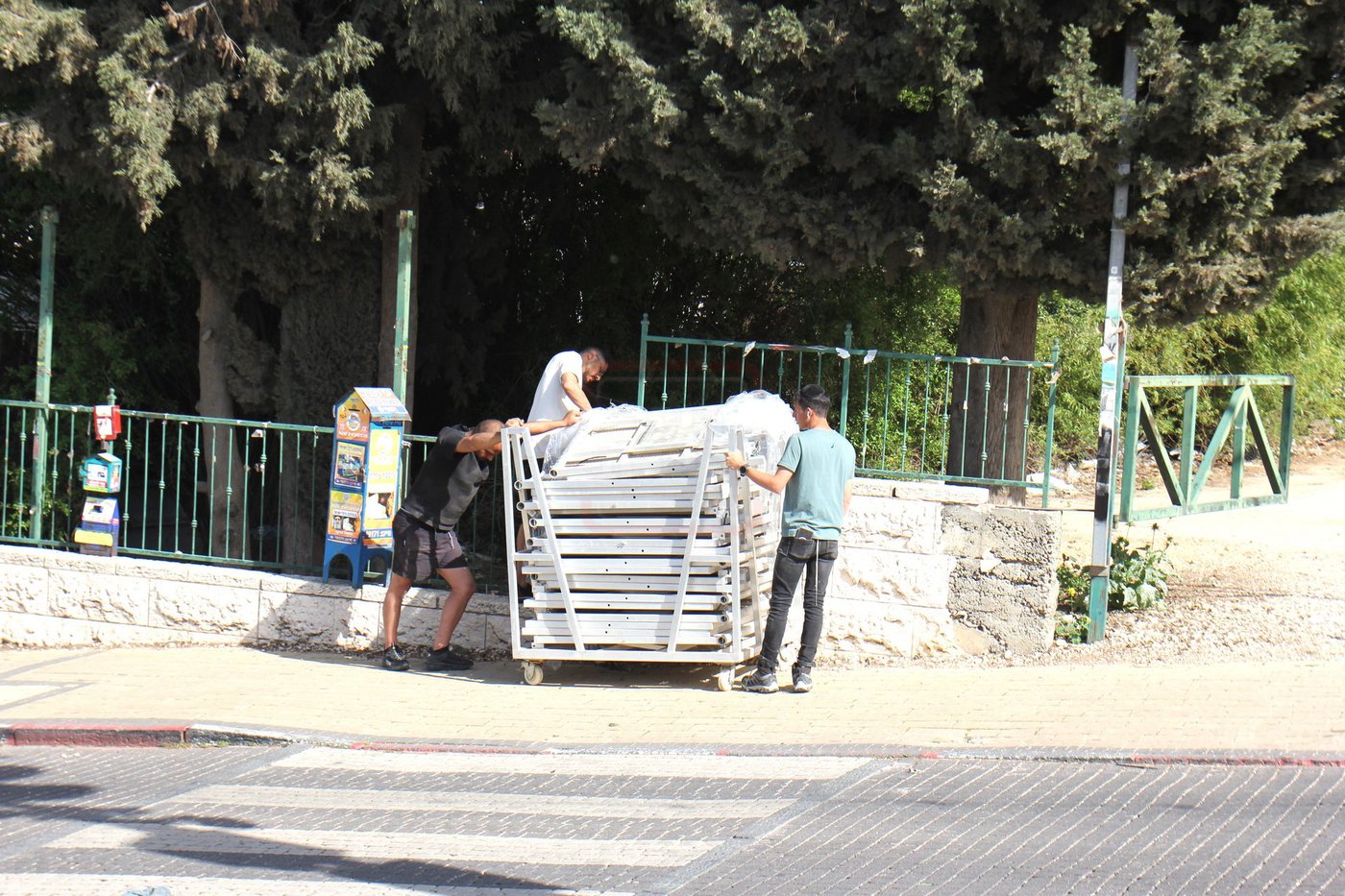 הפסקת העבודות במירון