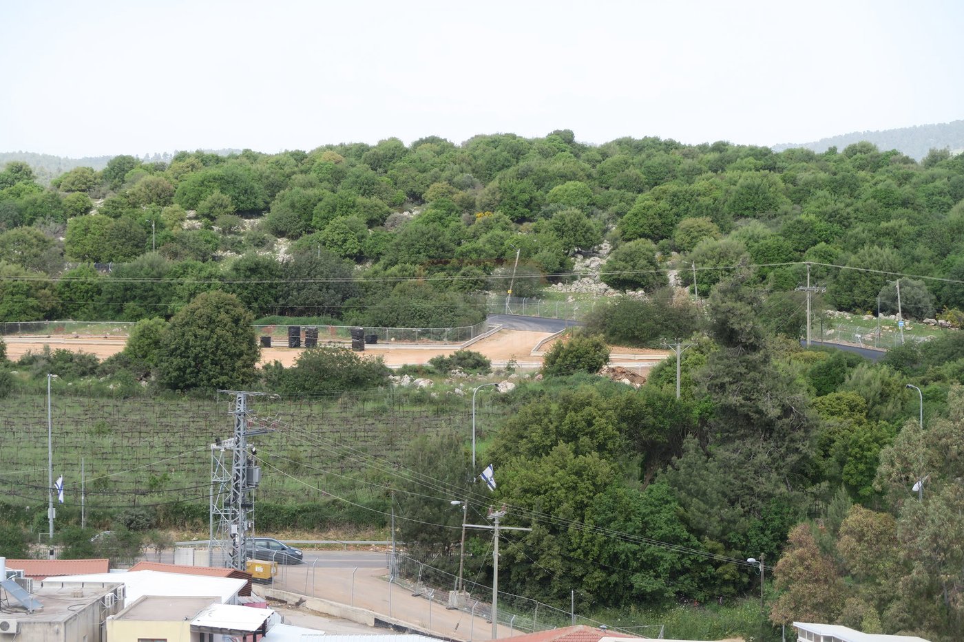 הפסקת העבודות במירון