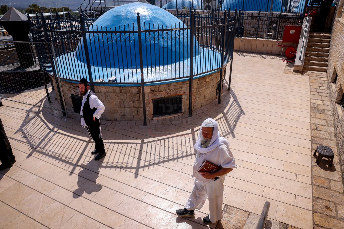 הפסקת העבודות במירון