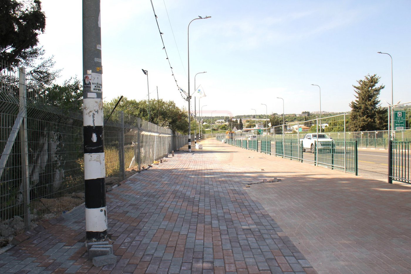 הפסקת העבודות במירון