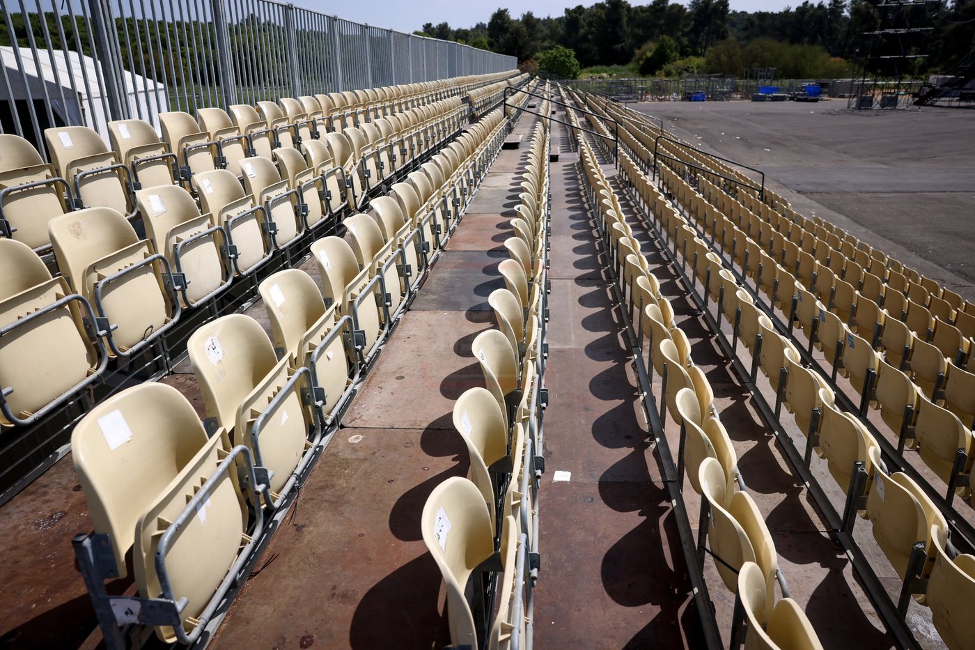 הפסקת העבודות במירון