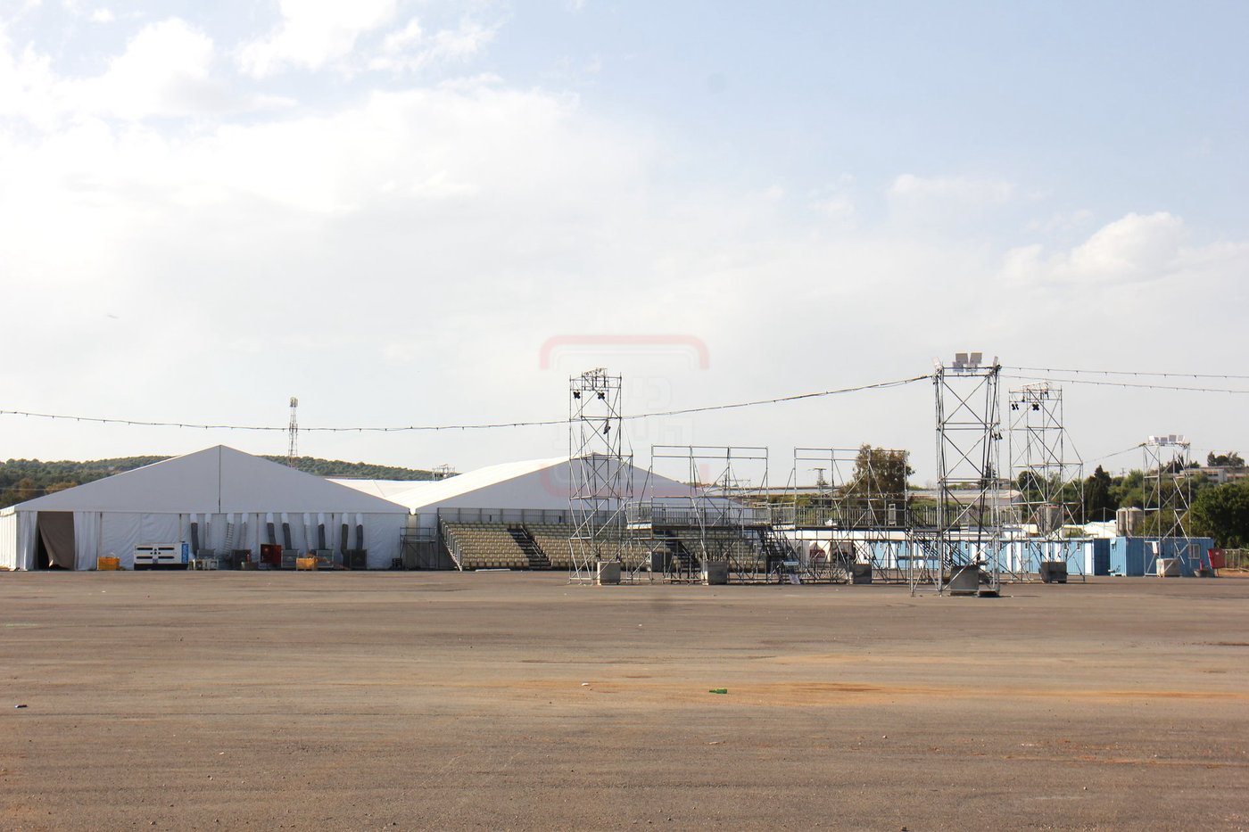 הפסקת העבודות במירון