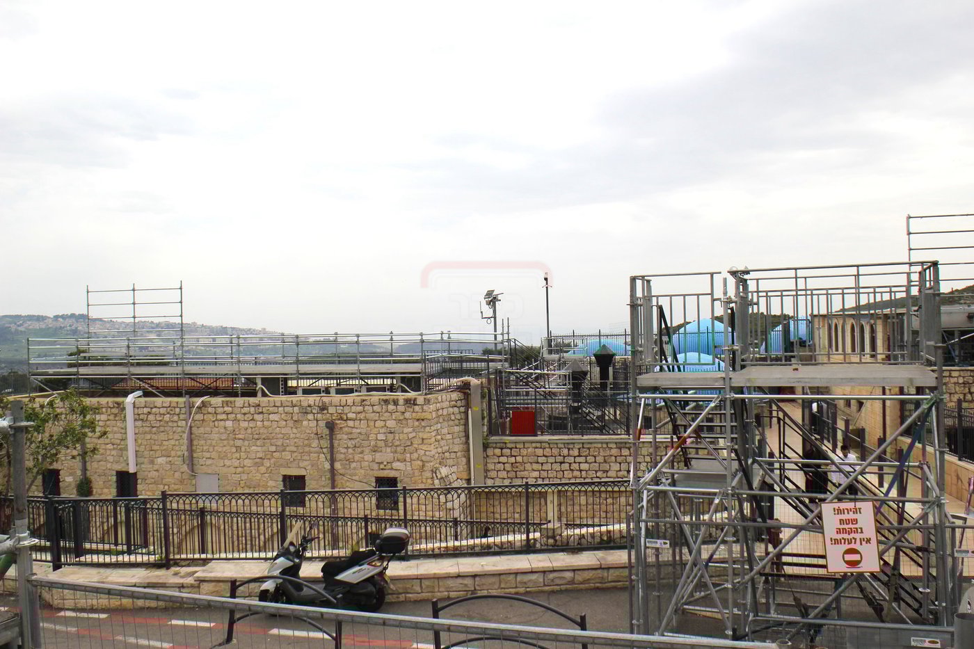 הפסקת העבודות במירון