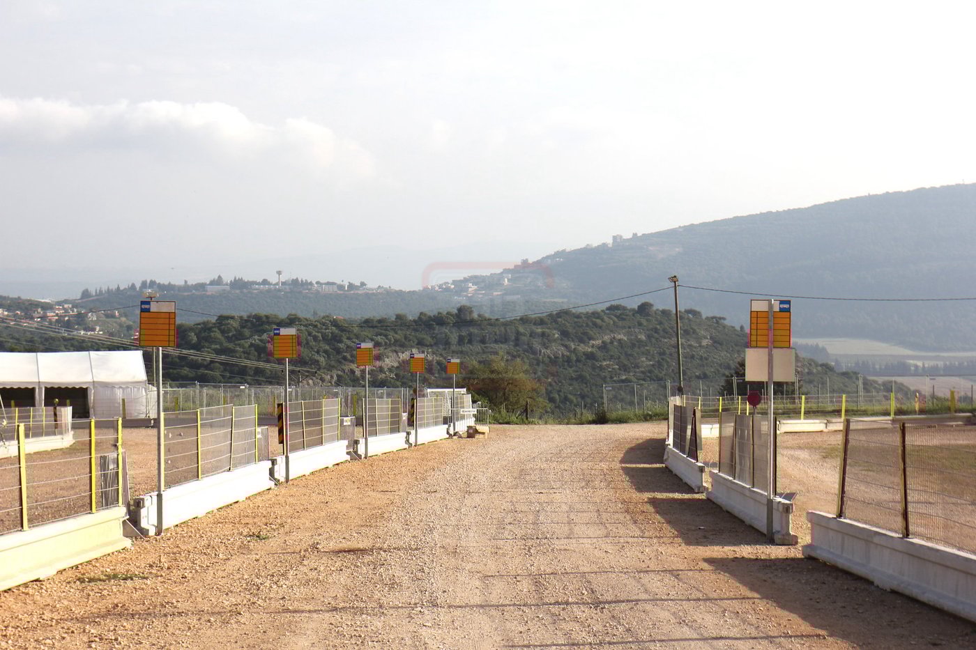 הפסקת העבודות במירון