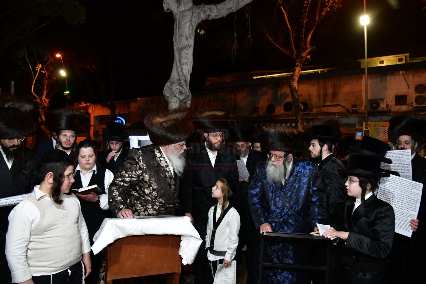 מוצאי שבת יארצייט בשאץ ויז'ניץ