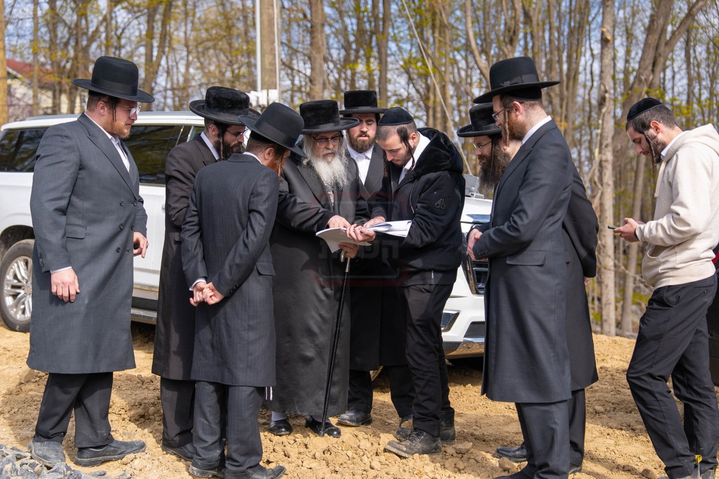 האדמו"ר מסאטמר בביקור בקריית ייטב לב