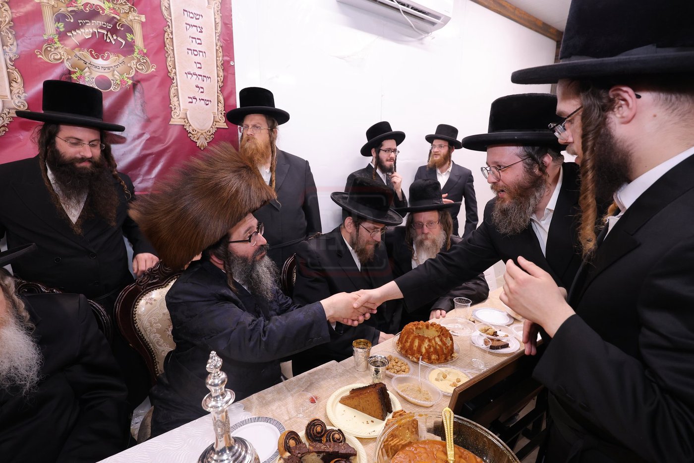 שמחת התנאים בחצרות טשארנאביל - משכנות הרועים - ראדושיץ בי"ש