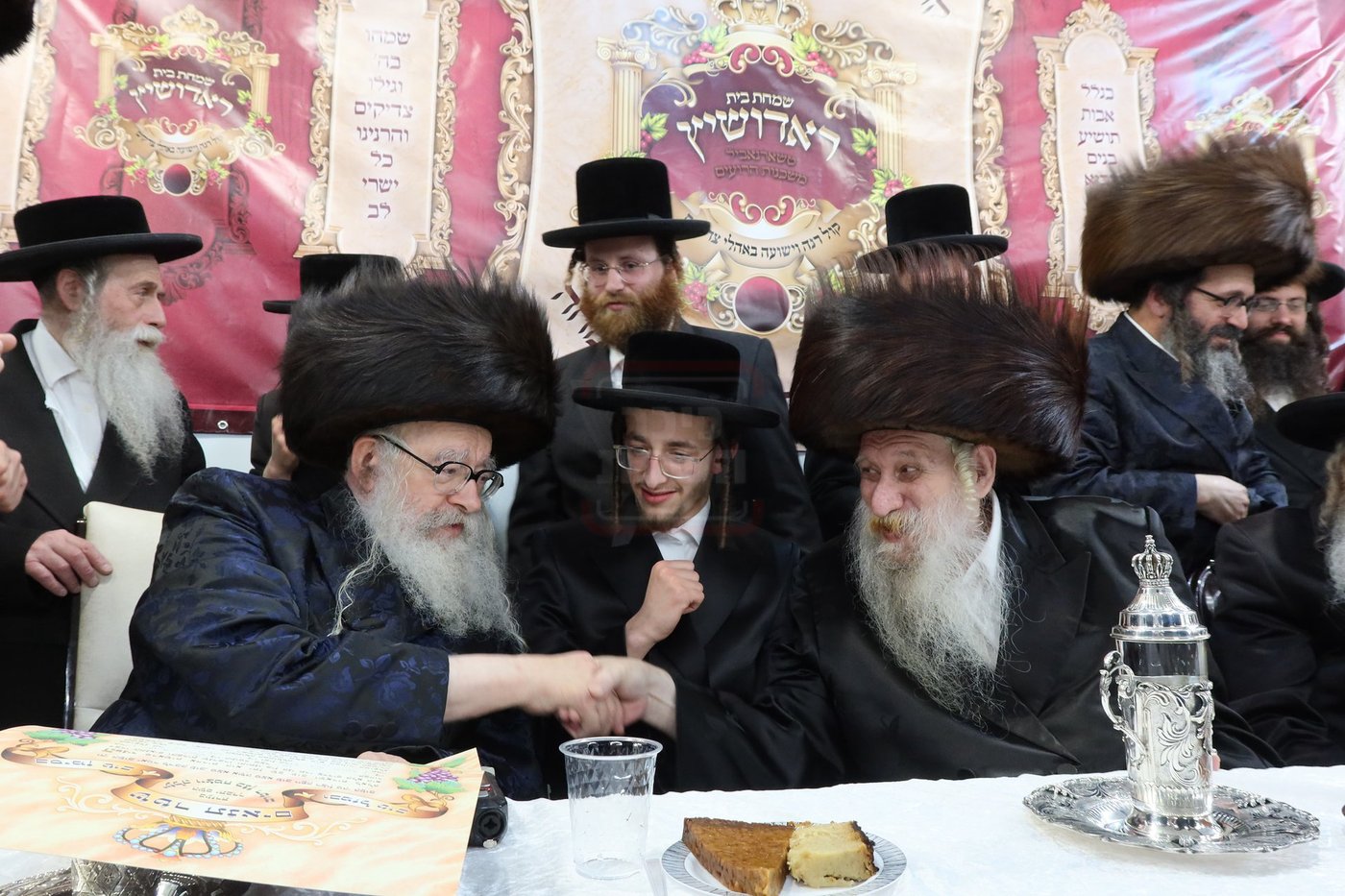 שמחת התנאים בחצרות טשארנאביל - משכנות הרועים - ראדושיץ בי"ש