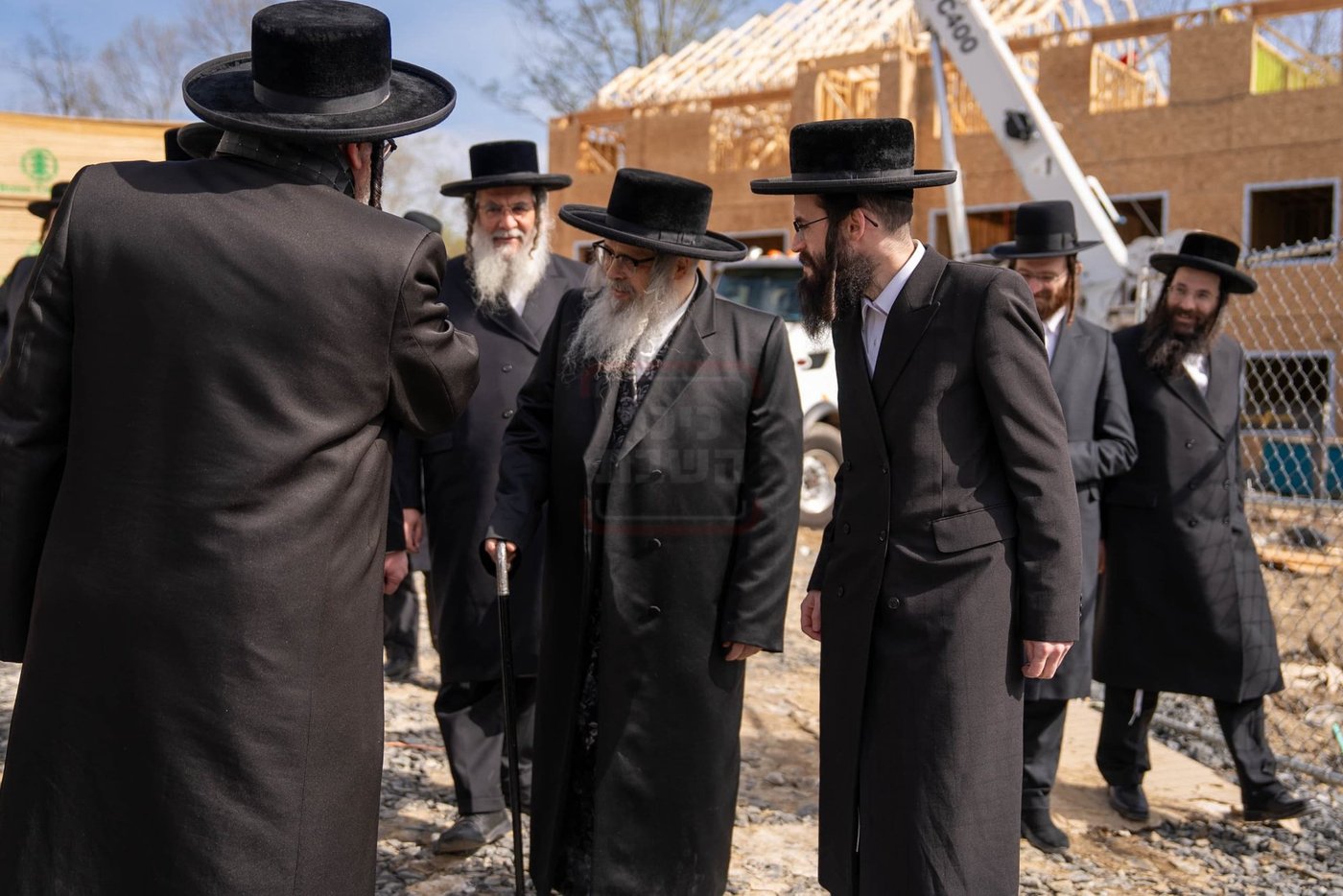 האדמו"ר מסאטמר בביקור בקריית ייטב לב