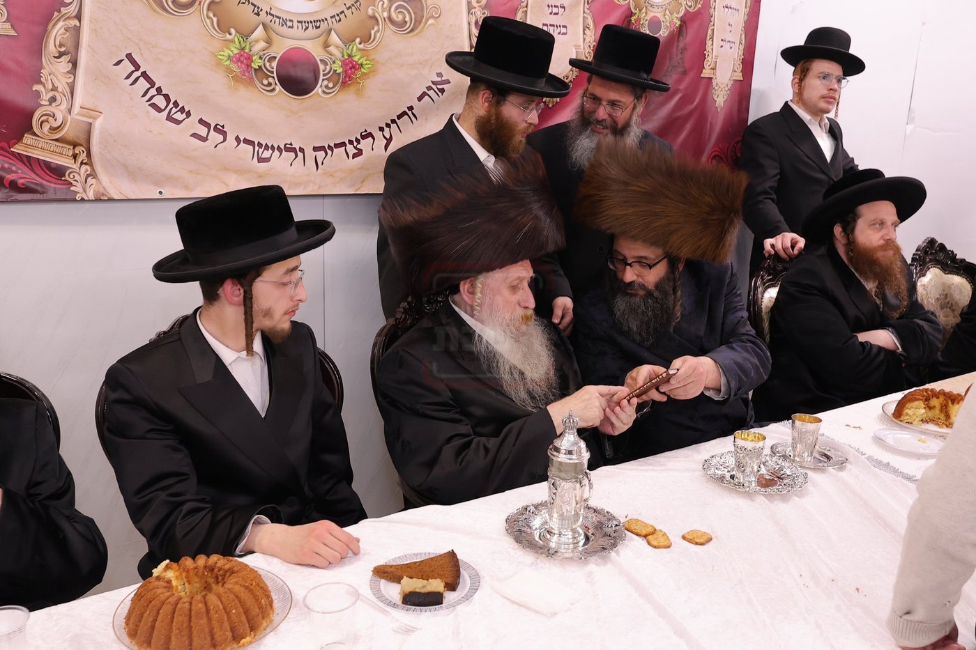 שמחת התנאים בחצרות טשארנאביל - משכנות הרועים - ראדושיץ בי"ש