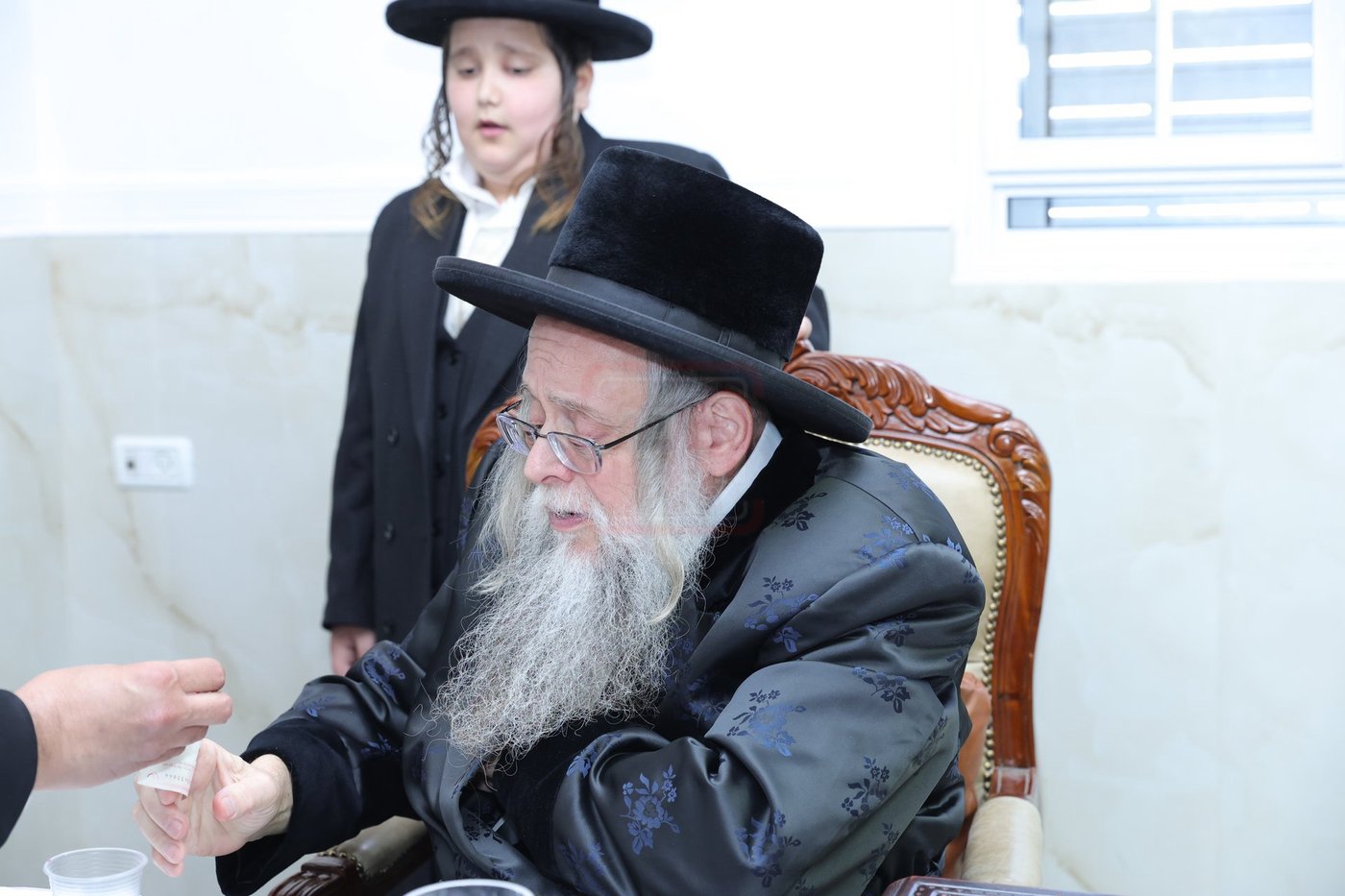 הגה"צ רבי יצחק לעזער בהילולת הרה"ק מרופשיץ