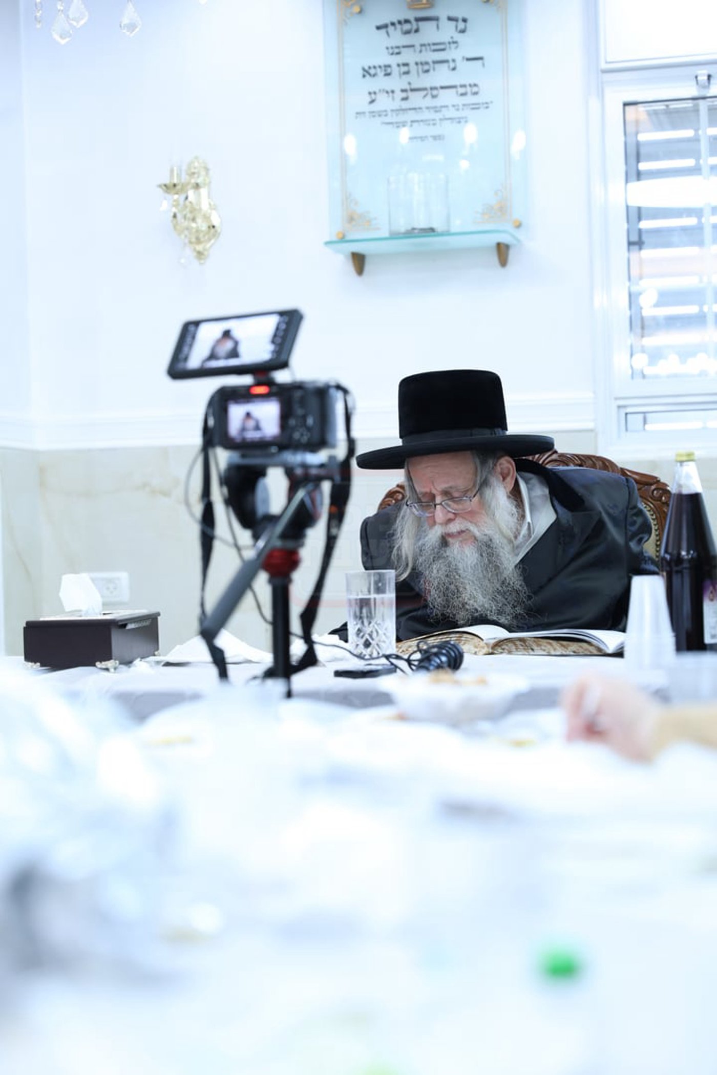 הגה"צ רבי יצחק לעזער בהילולת הרה"ק מרופשיץ