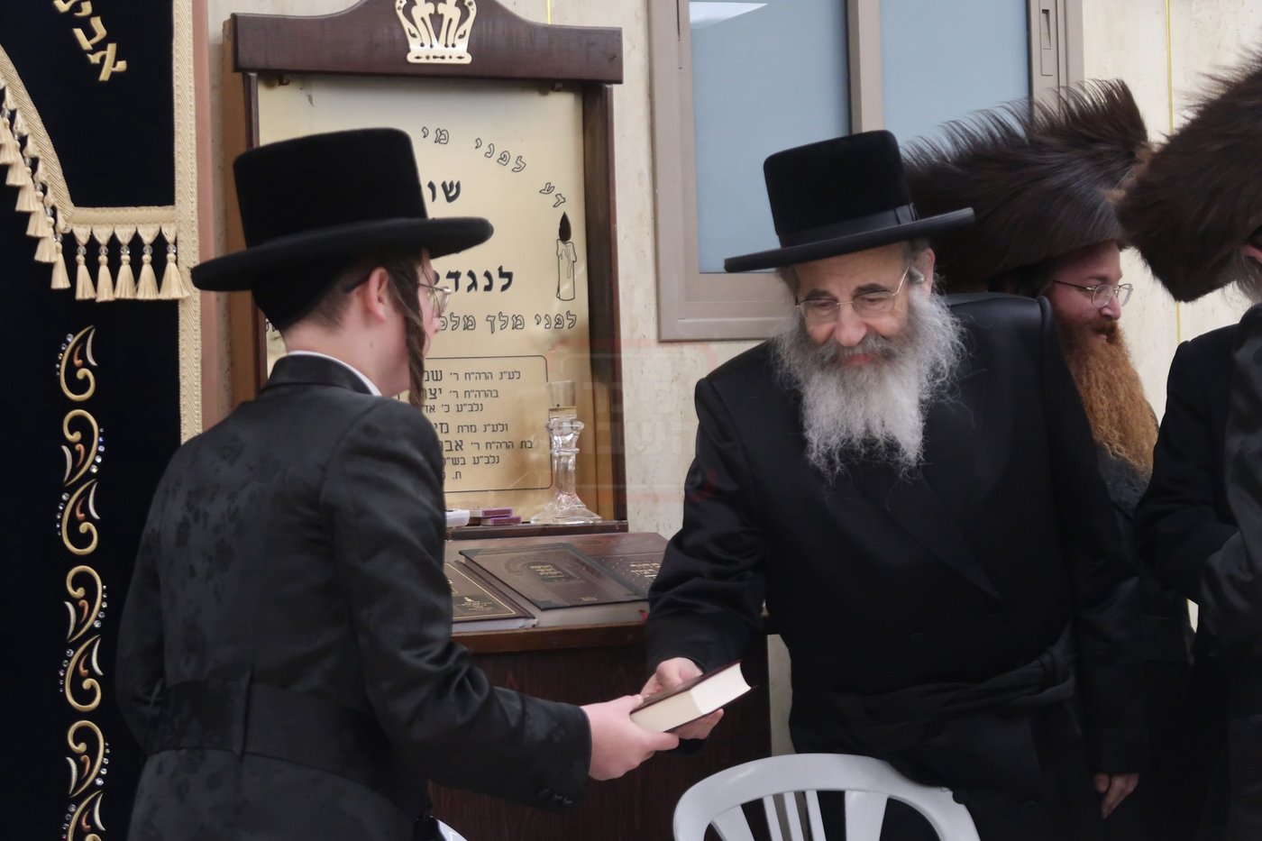 שמחת בר מצוה לנכד הגרי"נ הירשלער