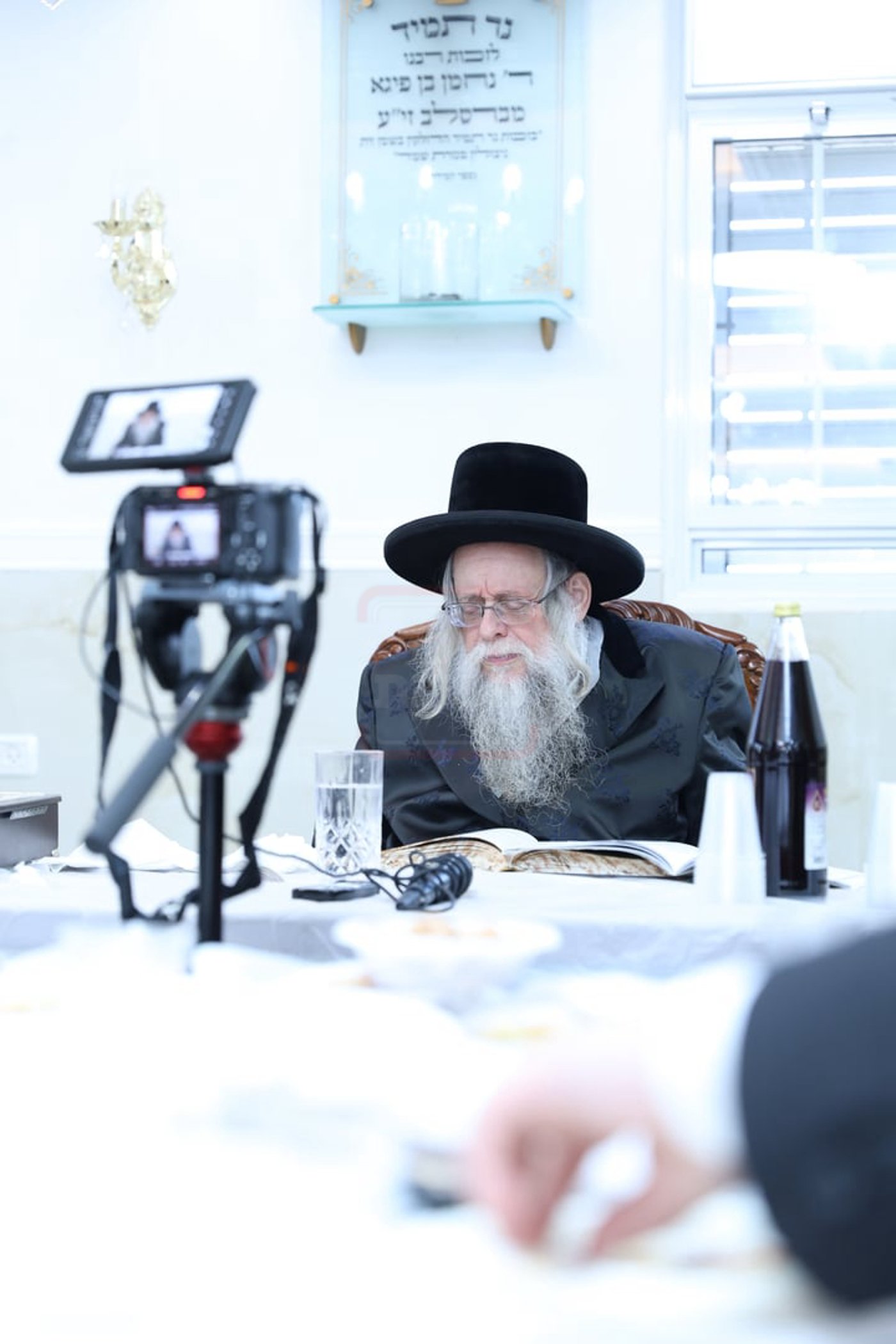 הגה"צ רבי יצחק לעזער בהילולת הרה"ק מרופשיץ