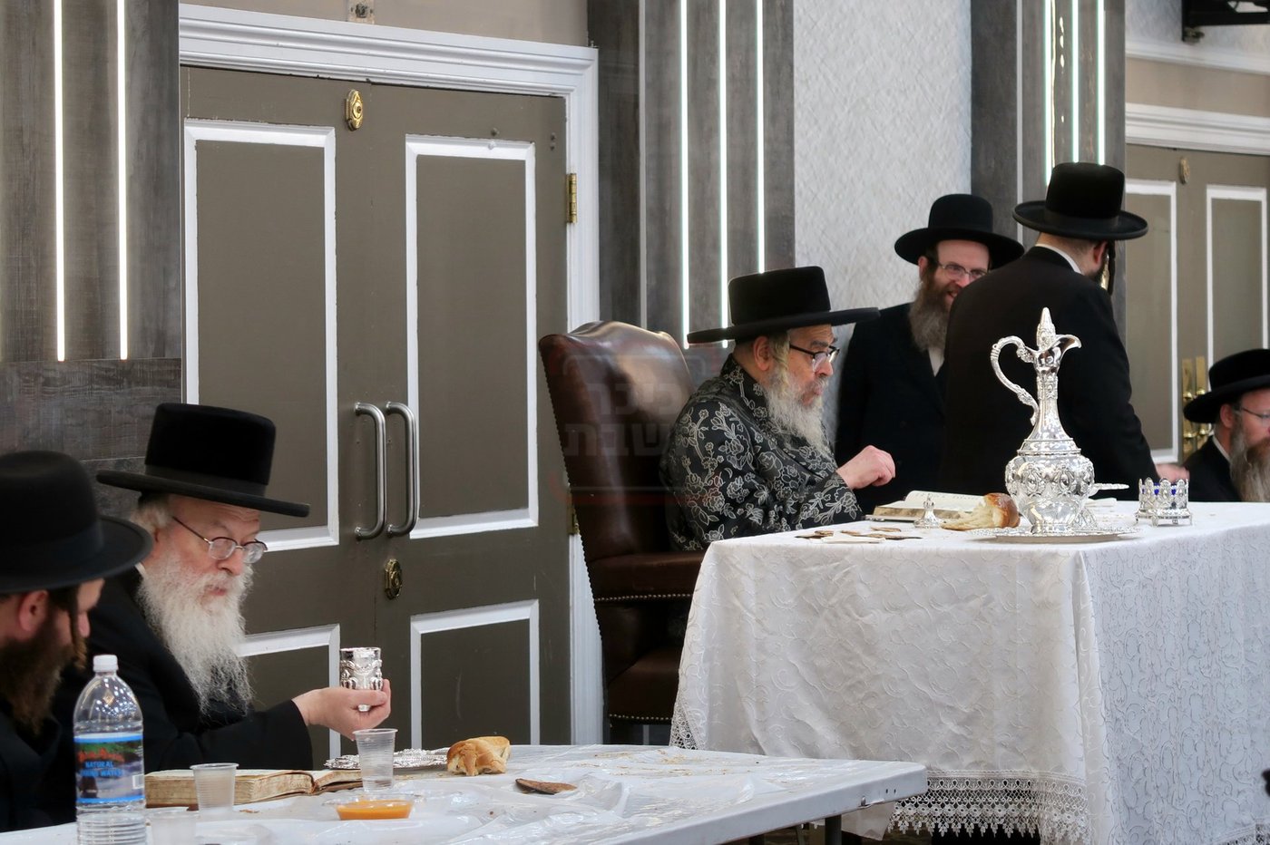 האדמו"ר מסאטמר בטיש פסח שני