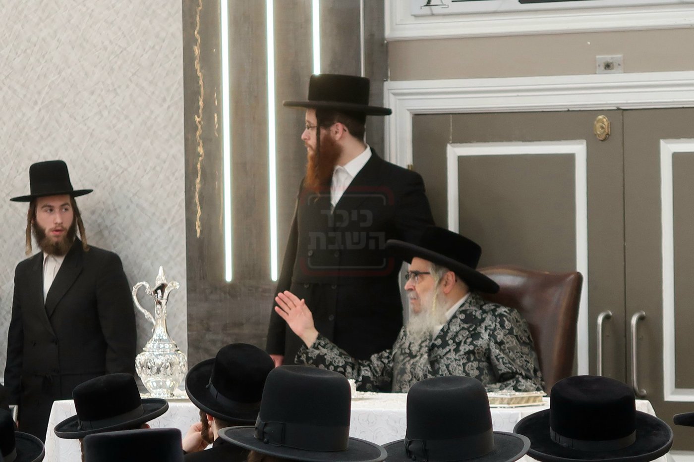 האדמו"ר מסאטמר בטיש פסח שני