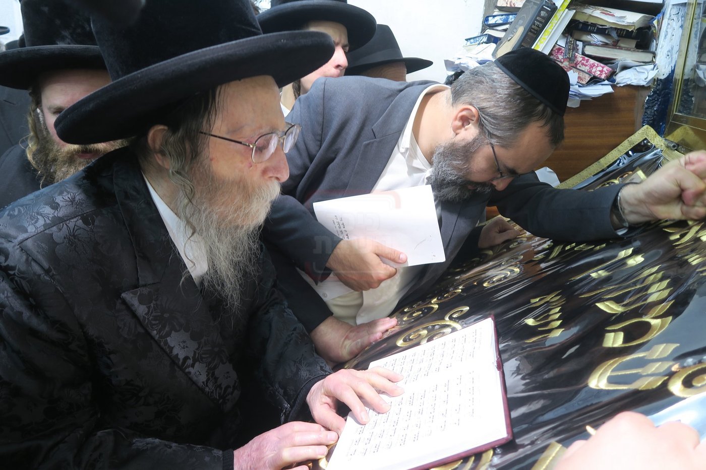 האדמו"ר מערלוי במירון לאחר ל"ג בעומר