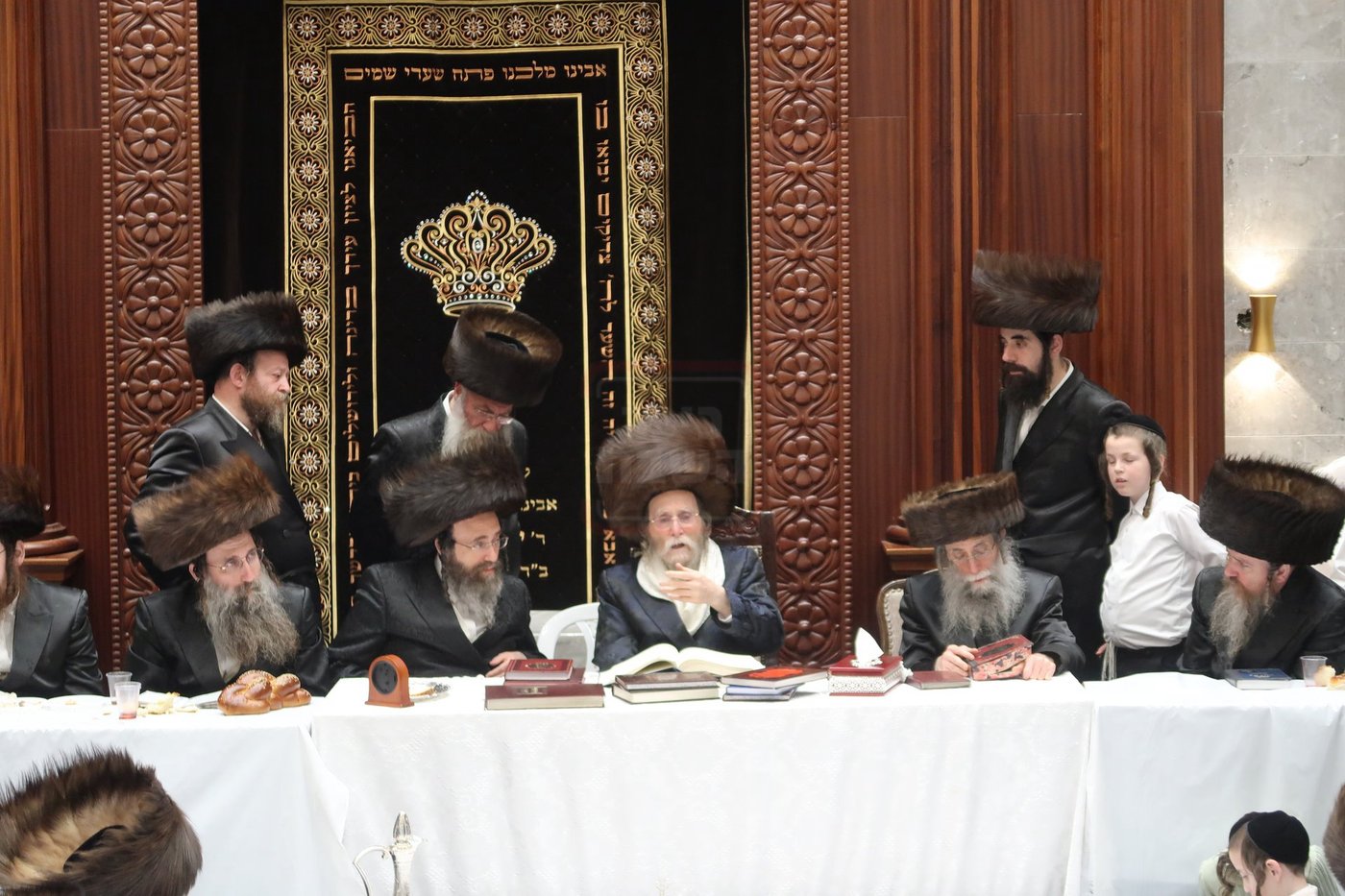 האדמו"ר מערלוי בשבת חיזוק וביקור באלעד