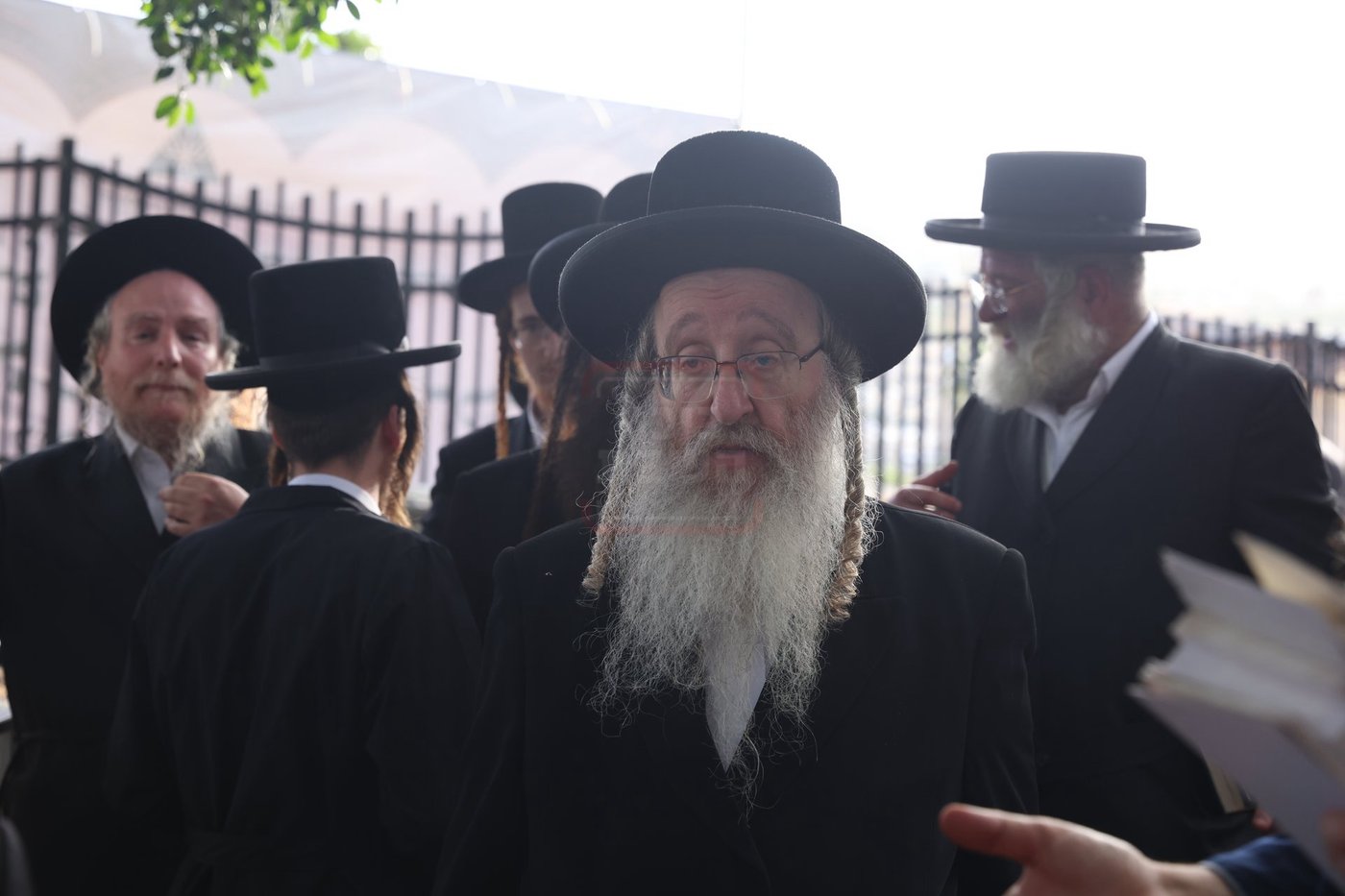 האדמו"ר מביאלה בתפילת השל"ה בטבריה