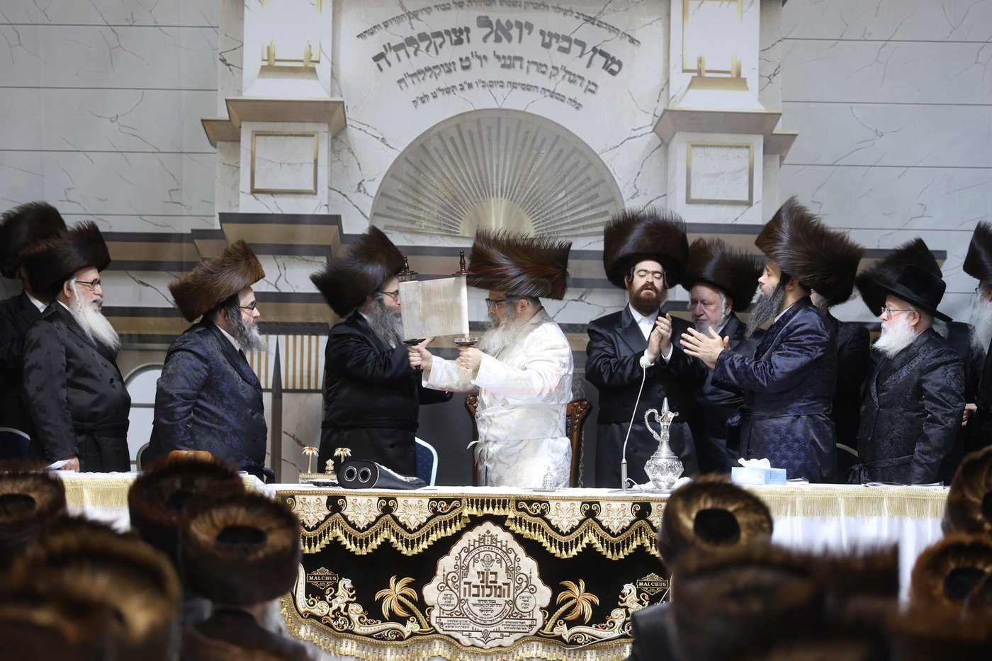 האדמו"ר מסאטמר בערב שבת בקראקא
