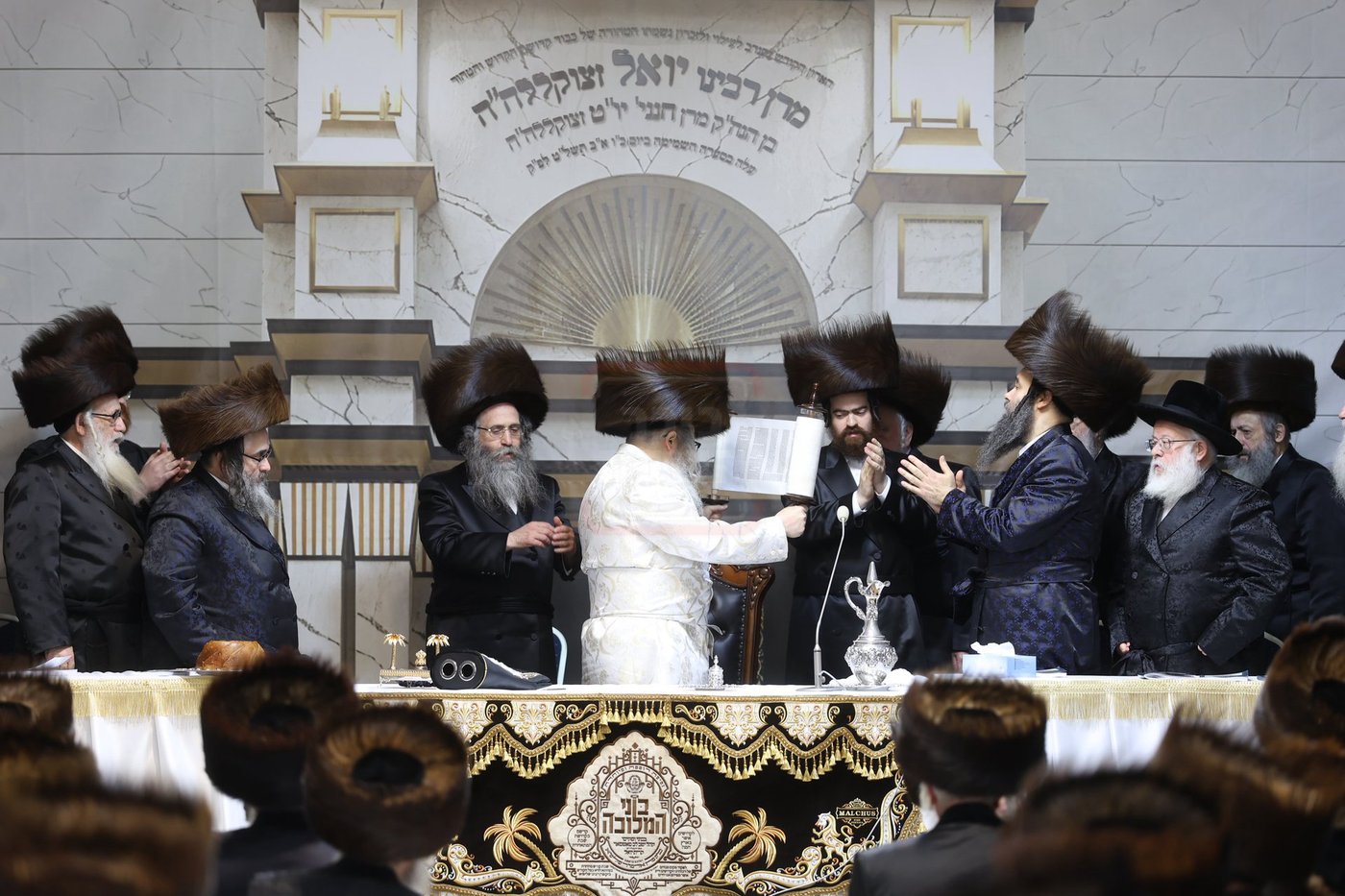 האדמו"ר מסאטמר בערב שבת בקראקא
