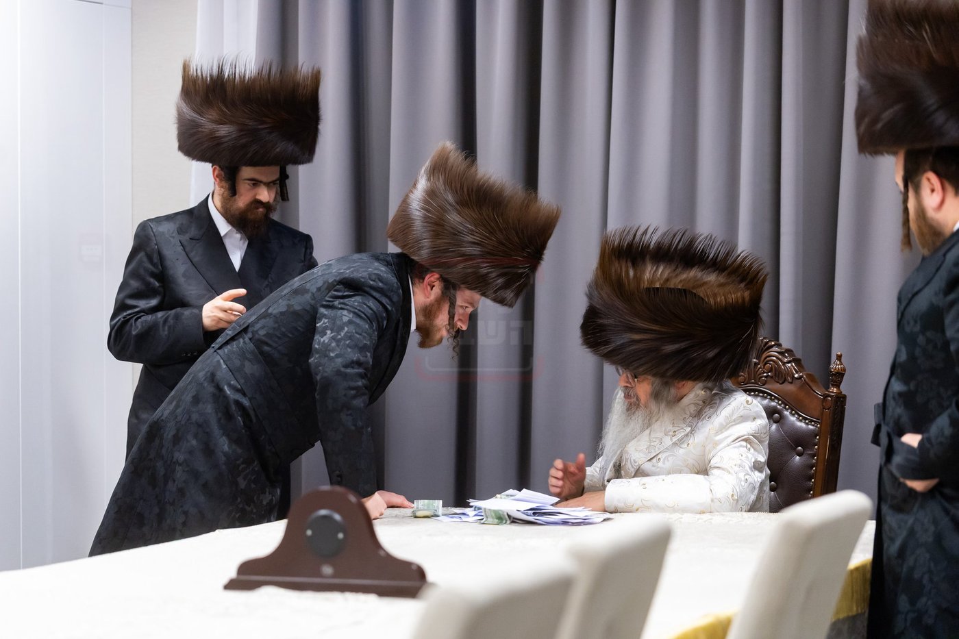 האדמו"ר מסאטמר במוצאי שבת בקראקא