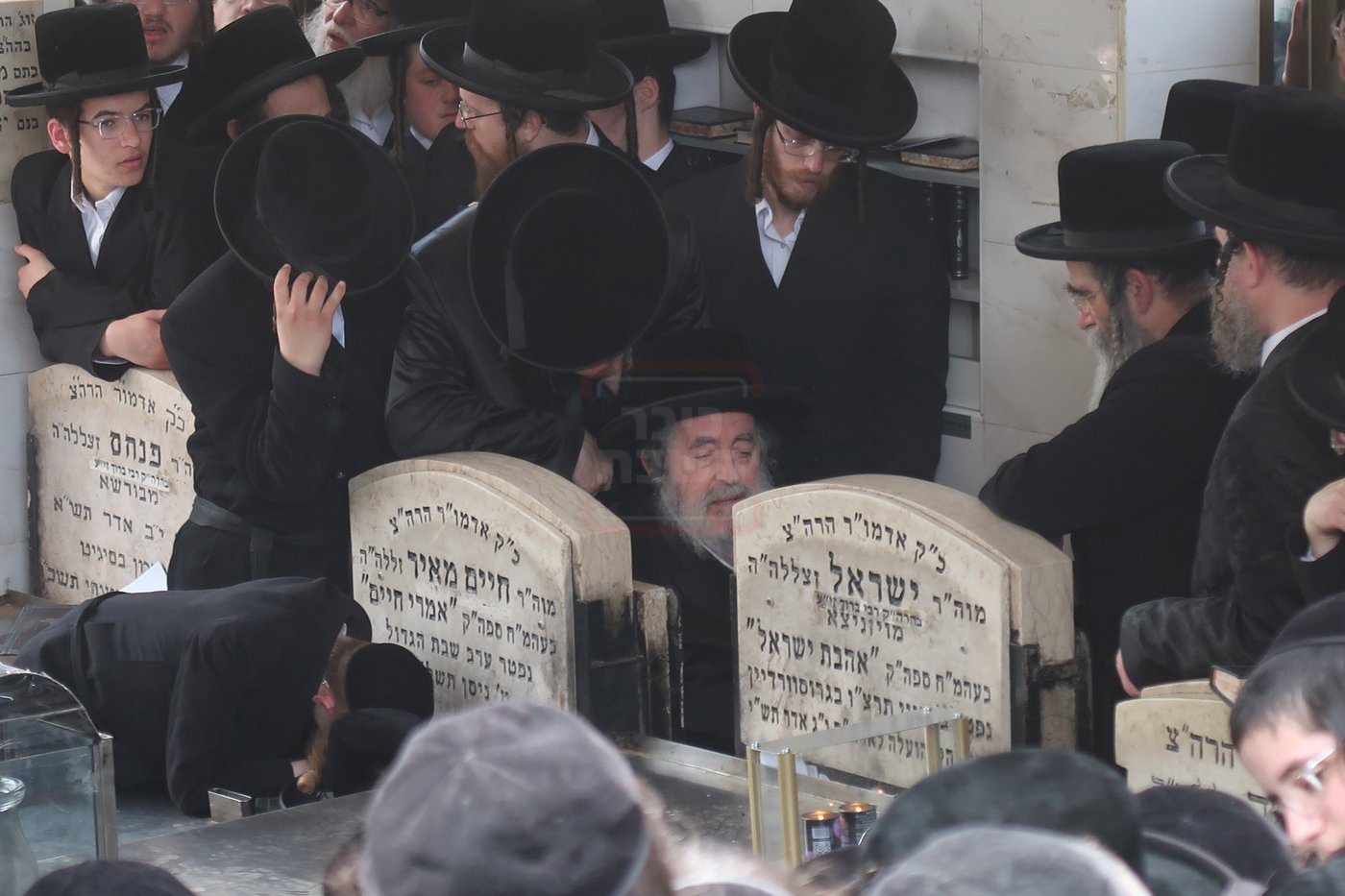 האדמו"ר מויז'ניץ בעליה לציון אהבת ישראל ב' סיון