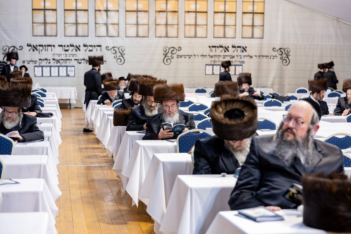 האדמו"ר מסאטמר בערב שבת בקראקא