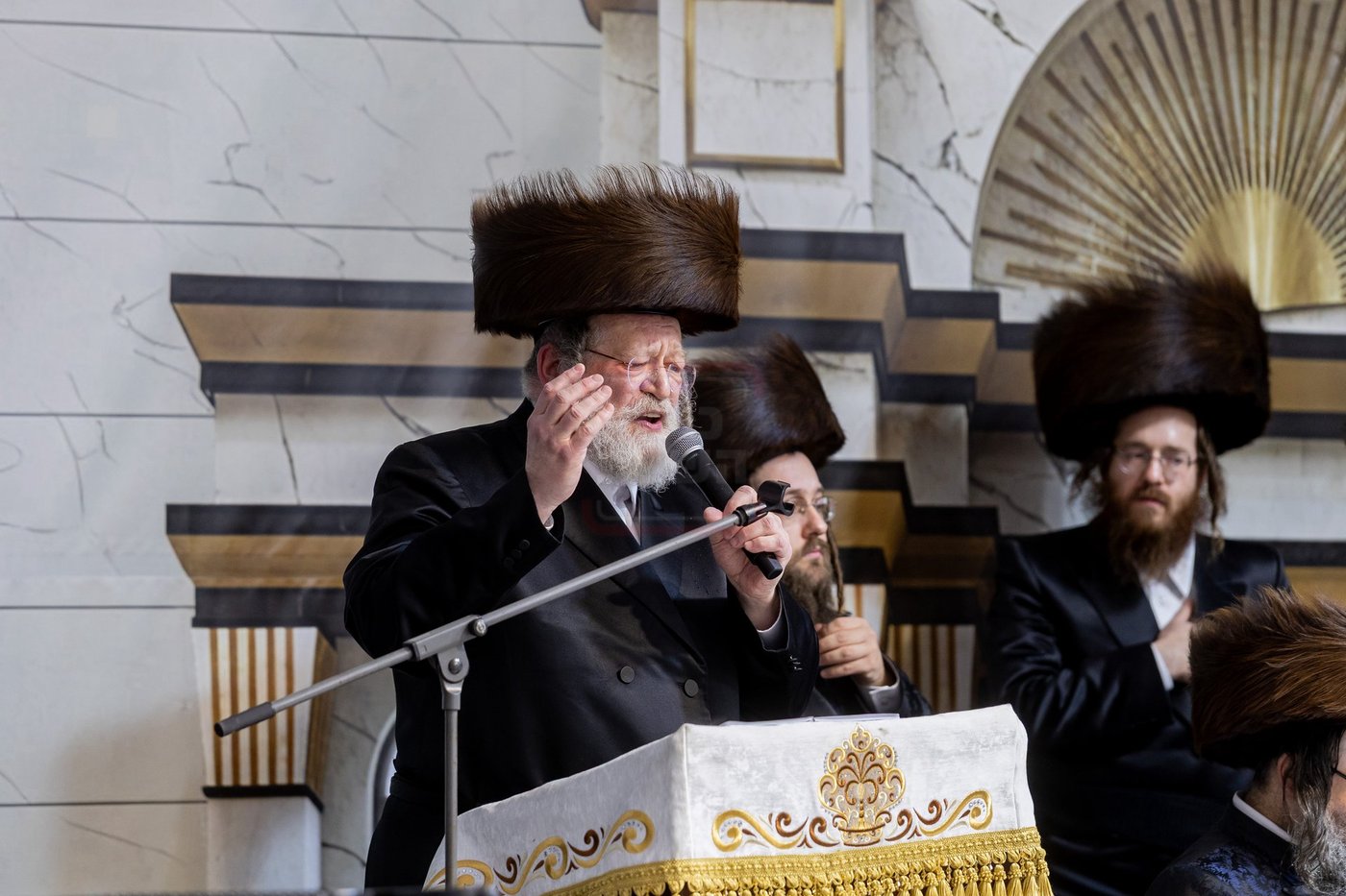 האדמו"ר מסאטמר בערב שבת בקראקא