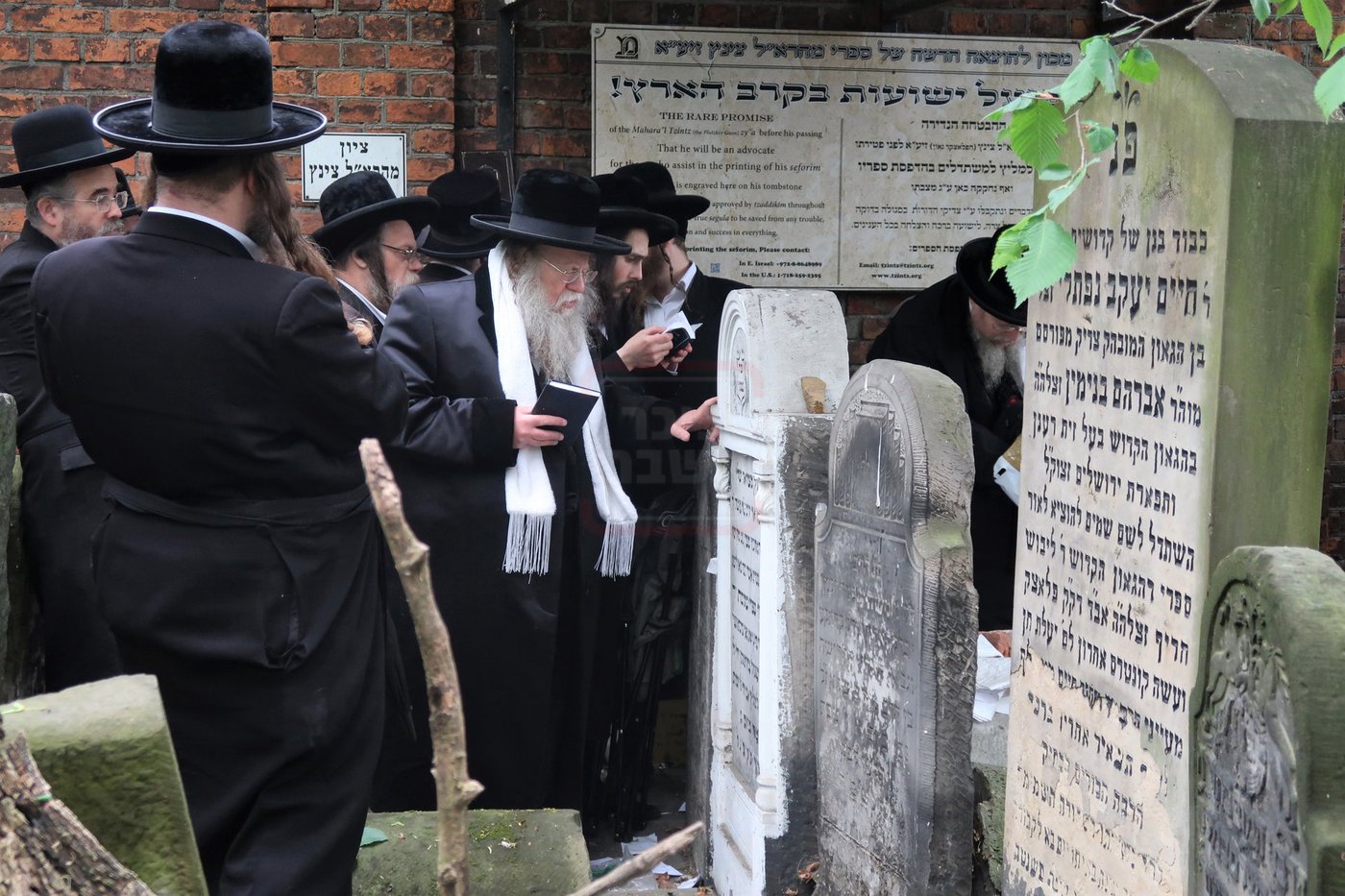 האדמו"ר מקוזמיר במסע הקודש לפולין