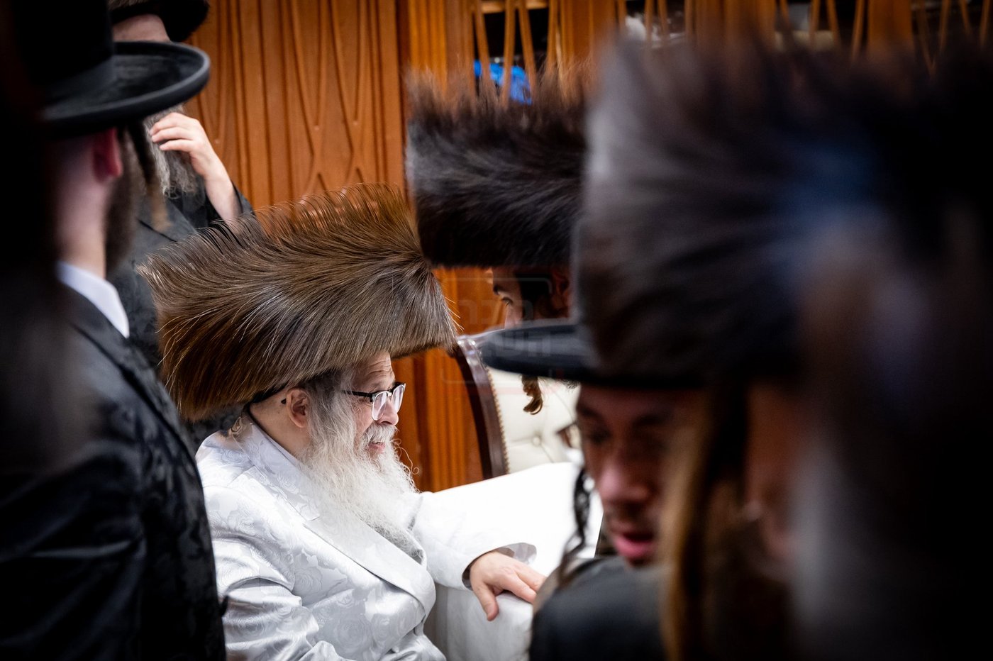 נעילת החג שבועות בחצר הקודש סאטמר
