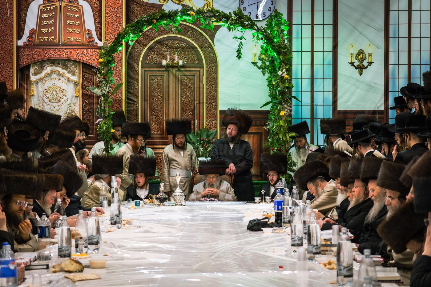 נעילת החג בחצה"ק פינסק קרלין