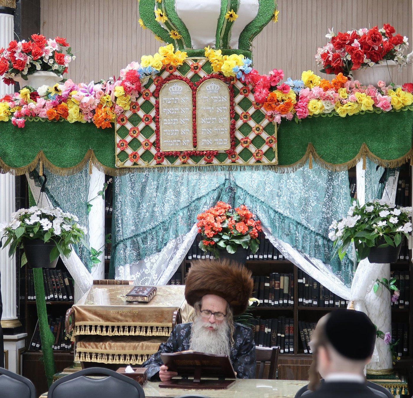 נעילת החג בחצה"ק צאנז זוועהיל 