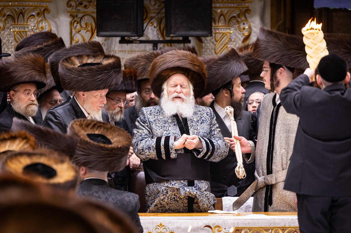 נעילת החג ופארשפיל בחצה"ק באבוב