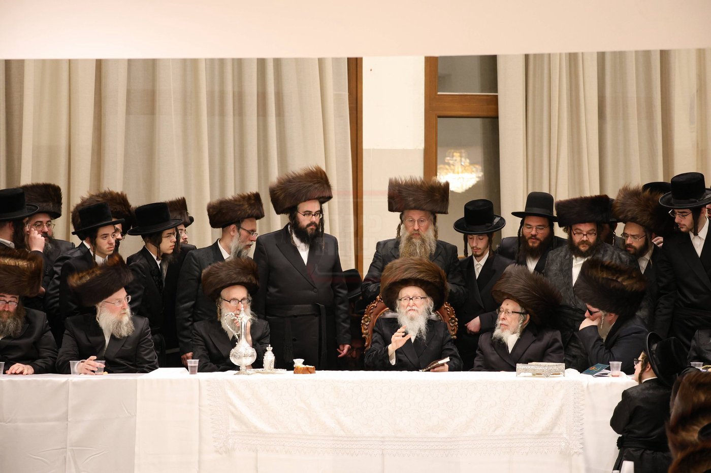 האדמו"ר מסערדאהעלי במוצ"ש בירושלים