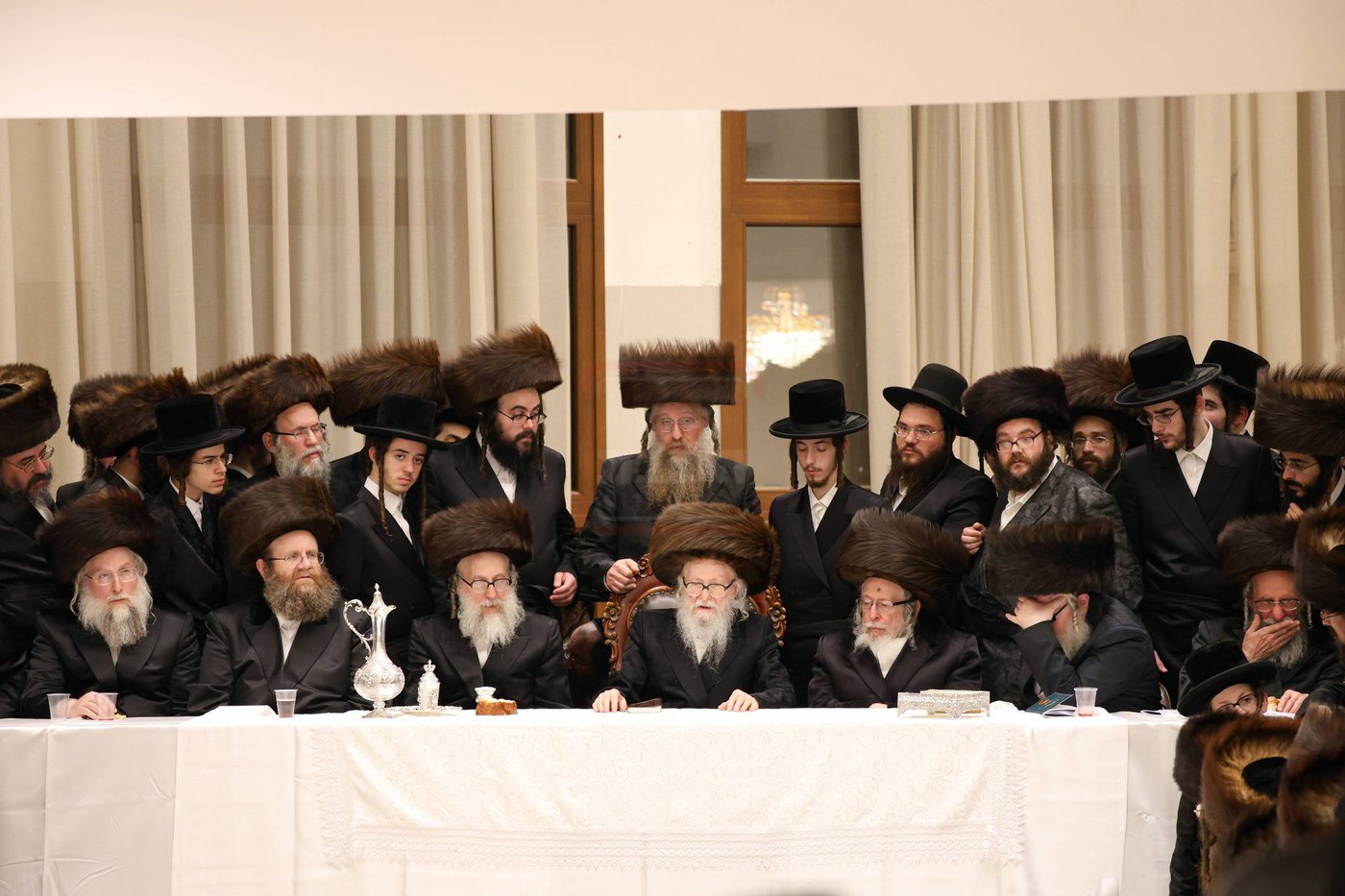 האדמו"ר מסערדאהעלי במוצ"ש בירושלים